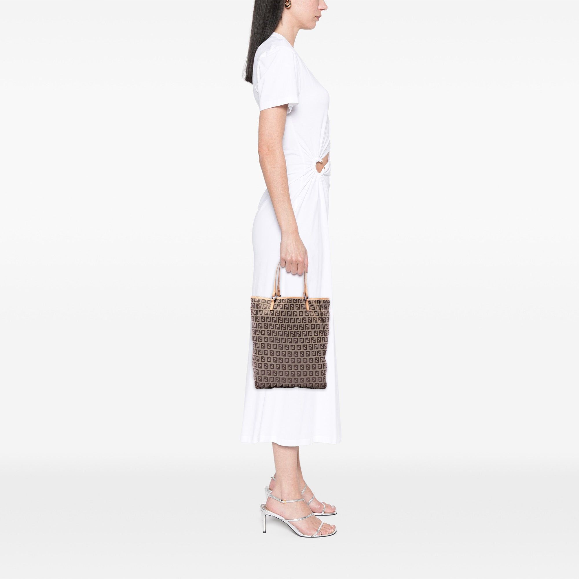 Fendi Zucchino Canvas Tote Size ONE SIZE - 6 Thumbnail
