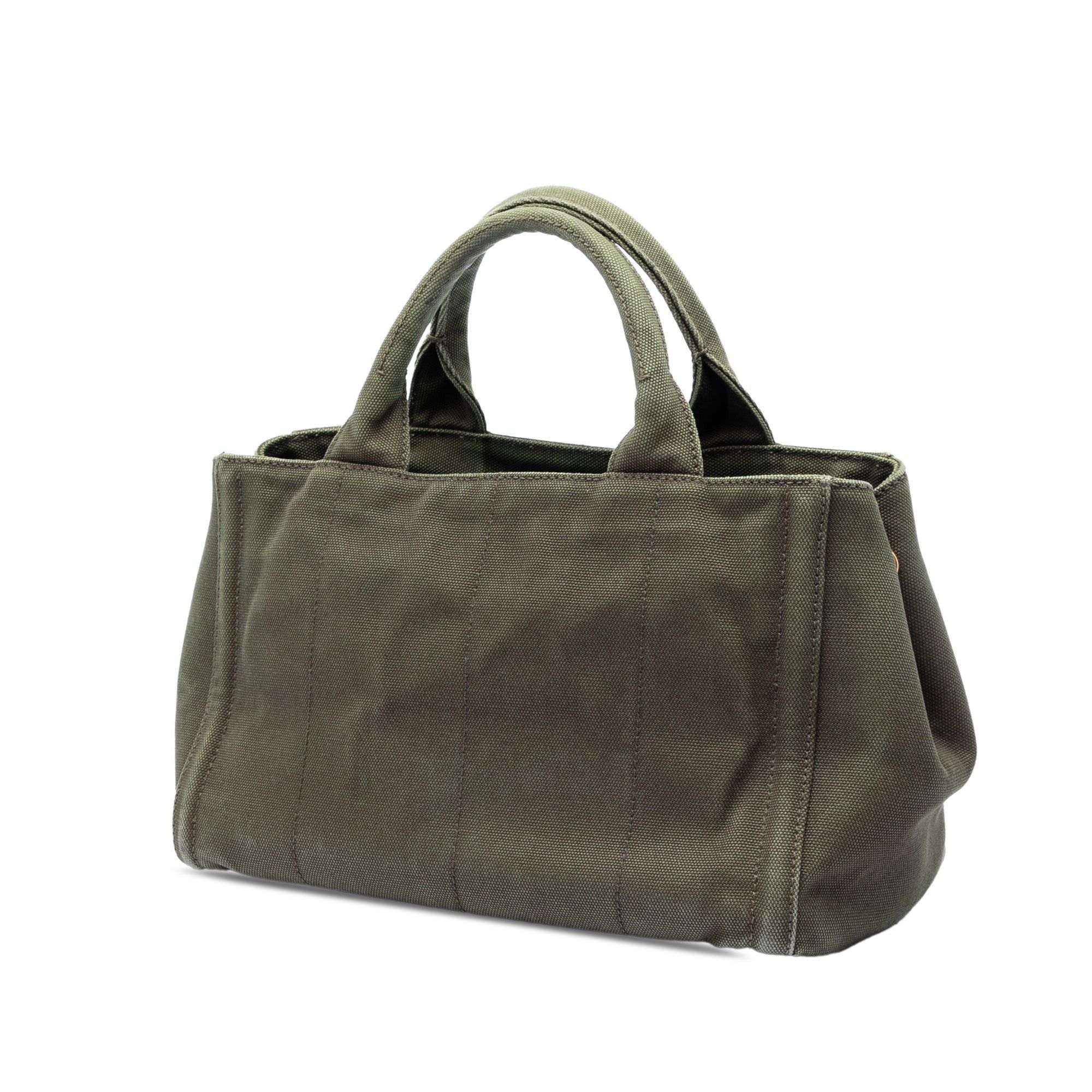 Prada Small Canvas Canapa Bijoux Satchel Size ONE SIZE - 2 Thumbnail