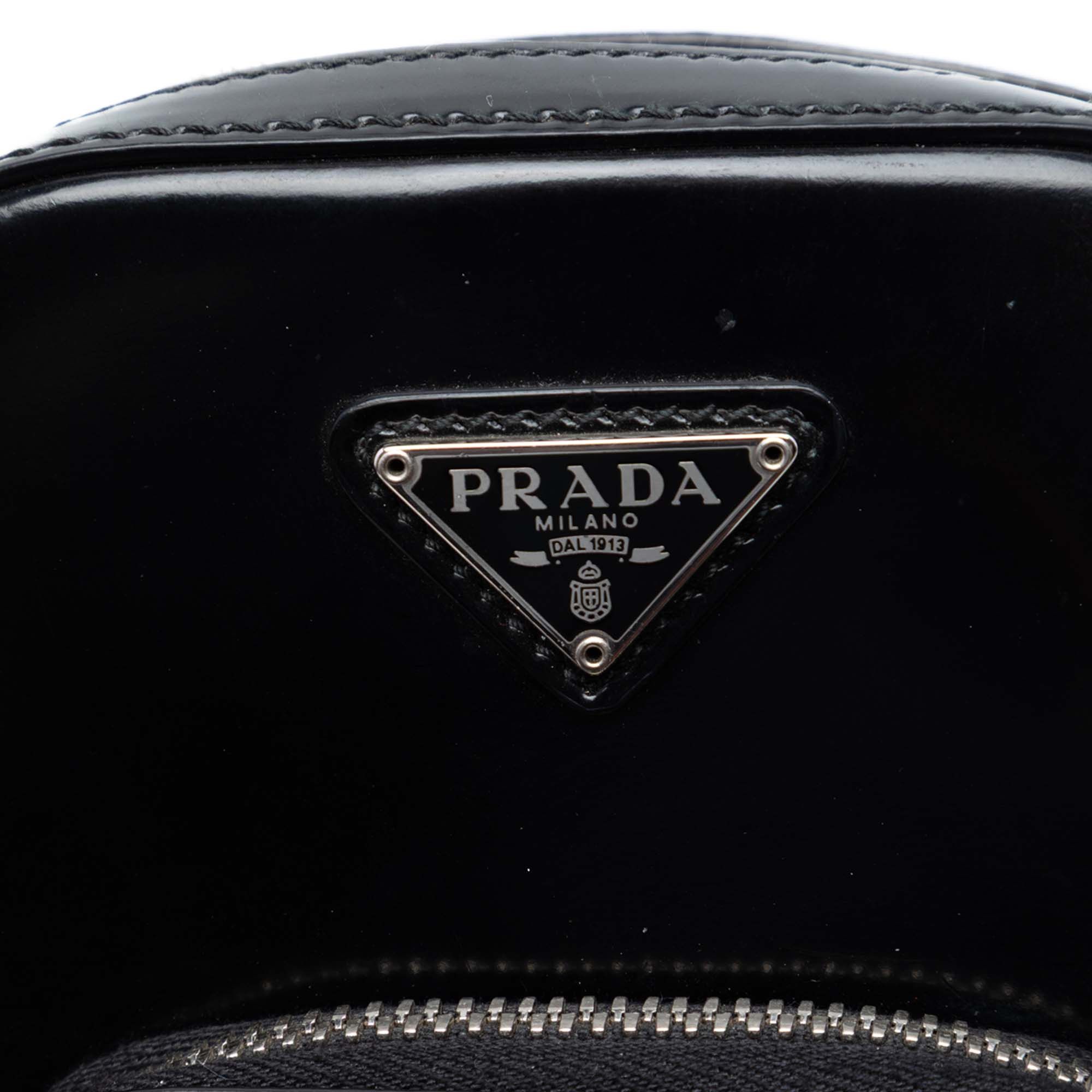 Prada Mini Brushed Leather Phone Pouch Size ONE SIZE - 5 Thumbnail