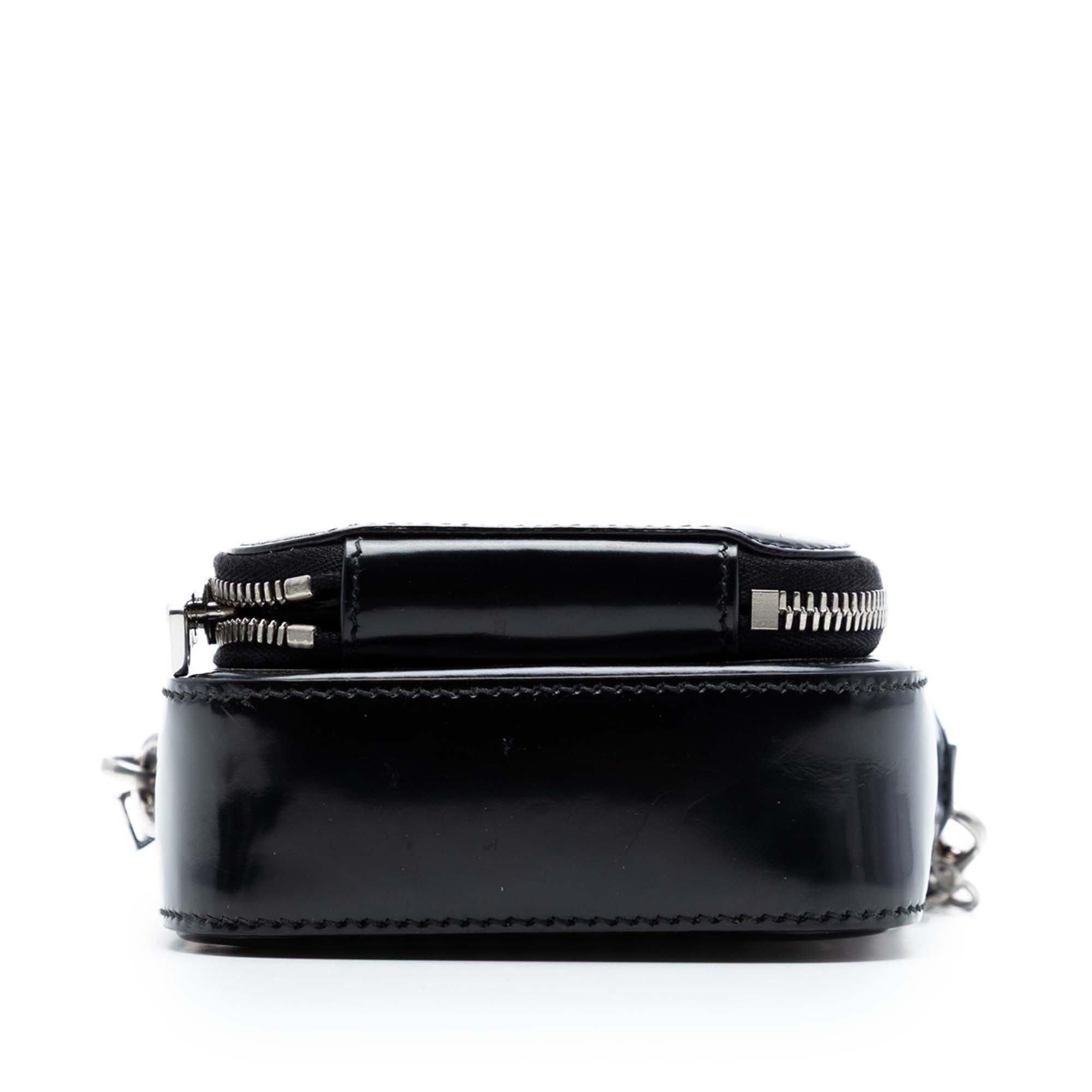 Prada Mini Brushed Leather Phone Pouch Size ONE SIZE - 3 Thumbnail
