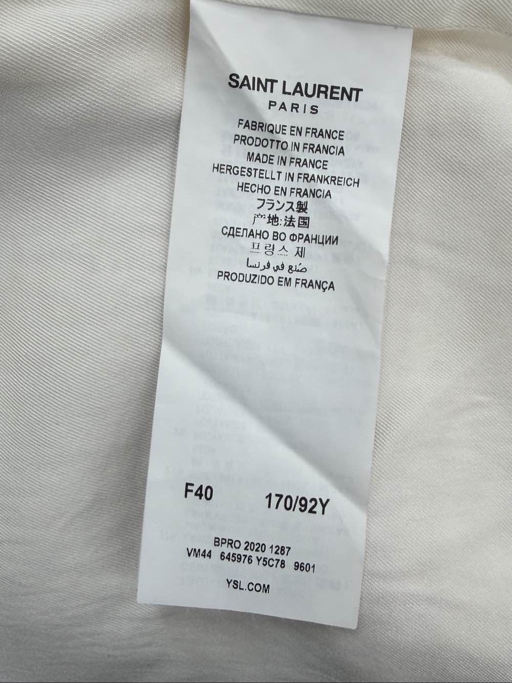 Saint Laurent Paris Saint Laurent Tweed Jacket FR 40 Size M / US 6-8 / IT 42-44 - 6 Thumbnail
