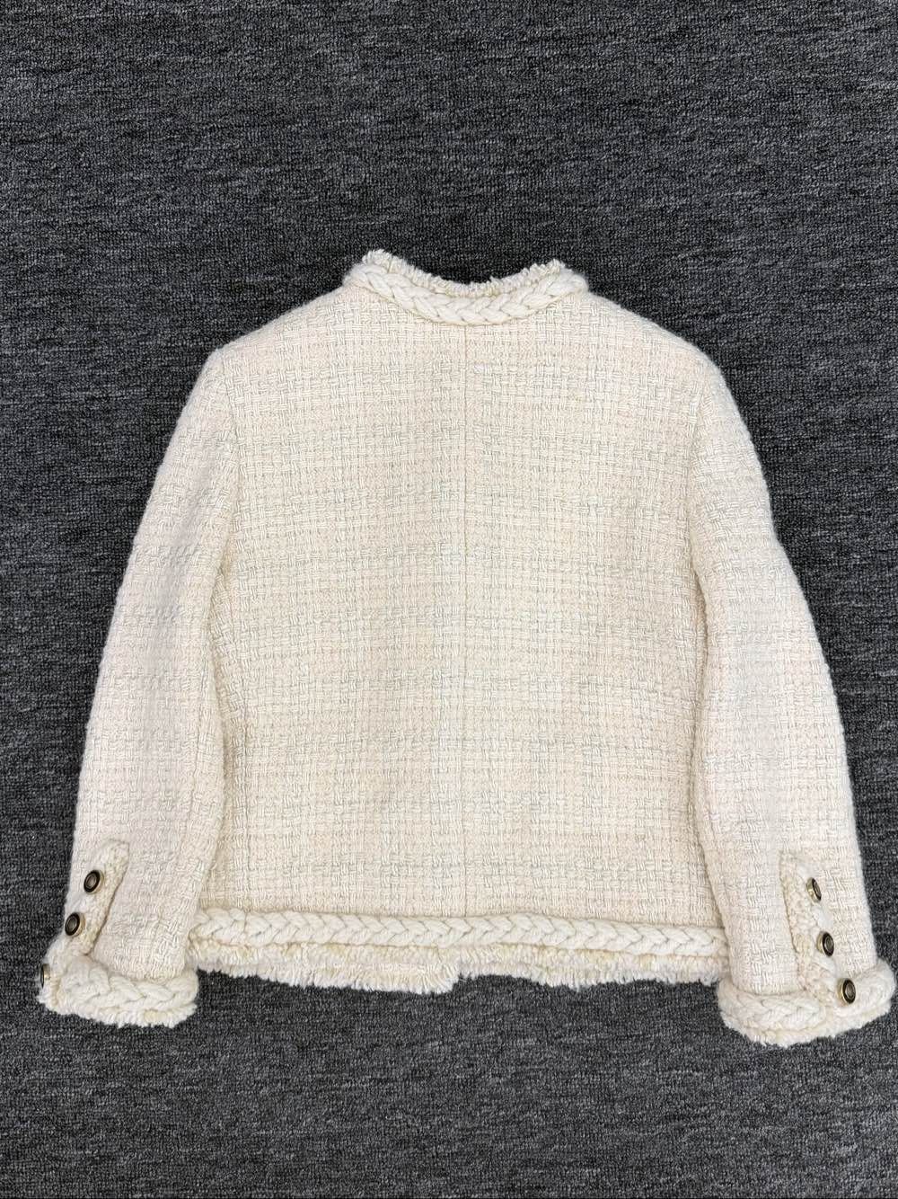 Saint Laurent Paris Saint Laurent Tweed Jacket FR 40 Size M / US 6-8 / IT 42-44 - 2 Thumbnail