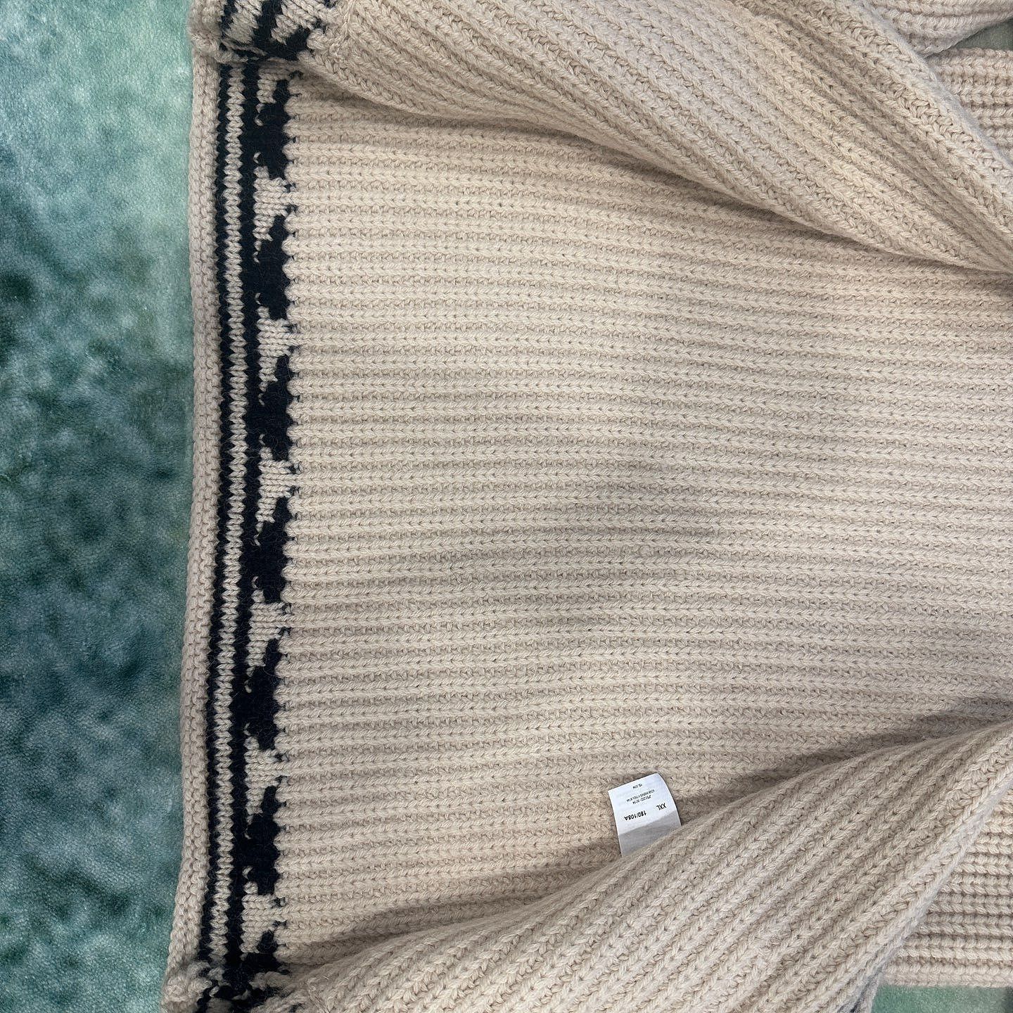 Saint Laurent Paris Saint Laurent Geometric Jacquard Hooded Cardigan Size XXL Size US XXL / EU 58 / 5 - 8 Thumbnail