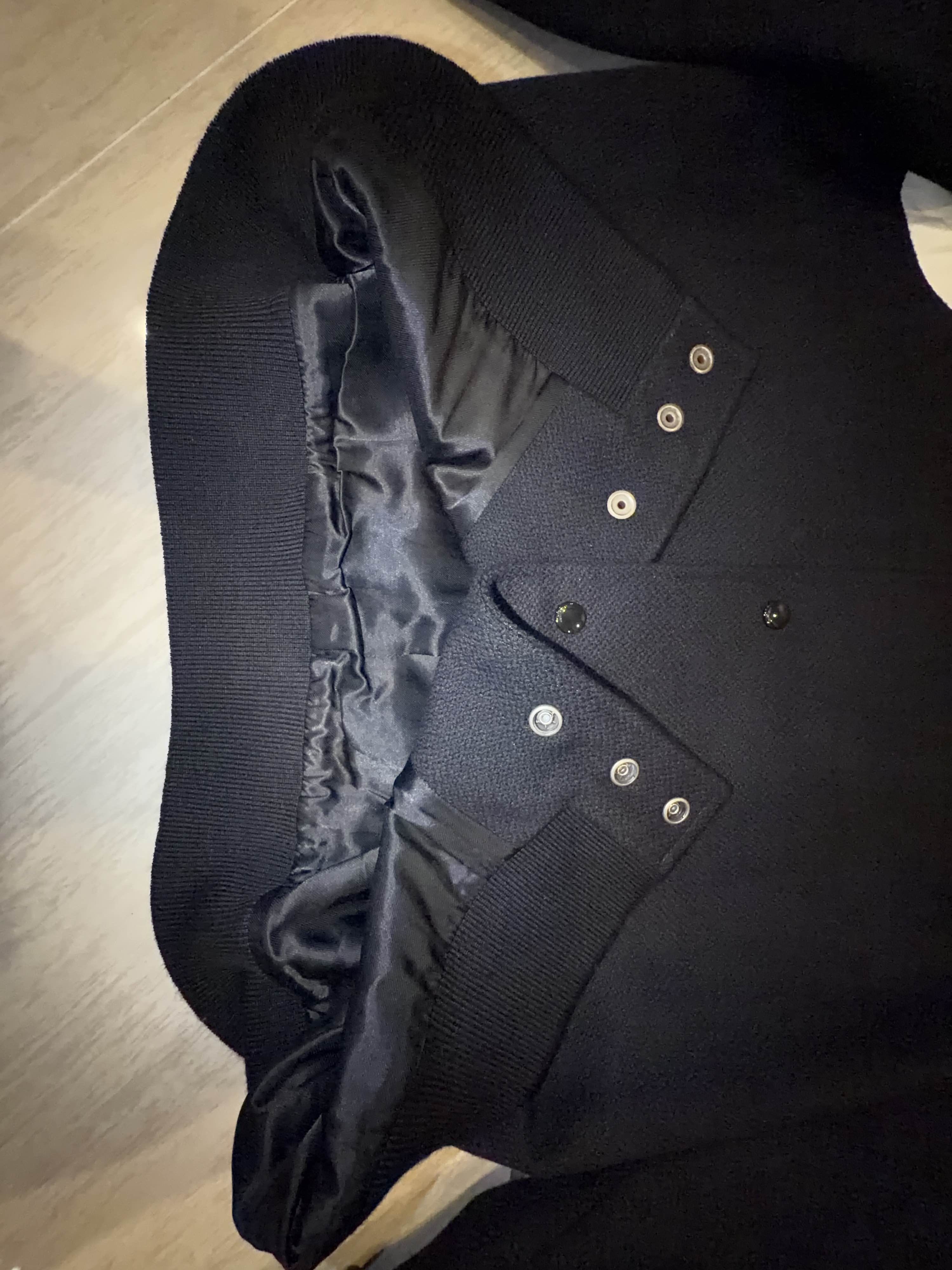 Saint Laurent Paris Saint Laurent Striped Wool Bomber Jacket Size 52 Size US L / EU 52-54 / 3 - 7 Thumbnail