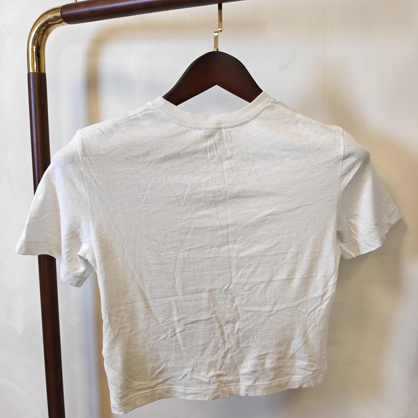 Saint Laurent Paris Saint Laurent Logo Embroidered T-Shirt XS Size XS / US 0-2 / IT 36-38 - 2 Thumbnail