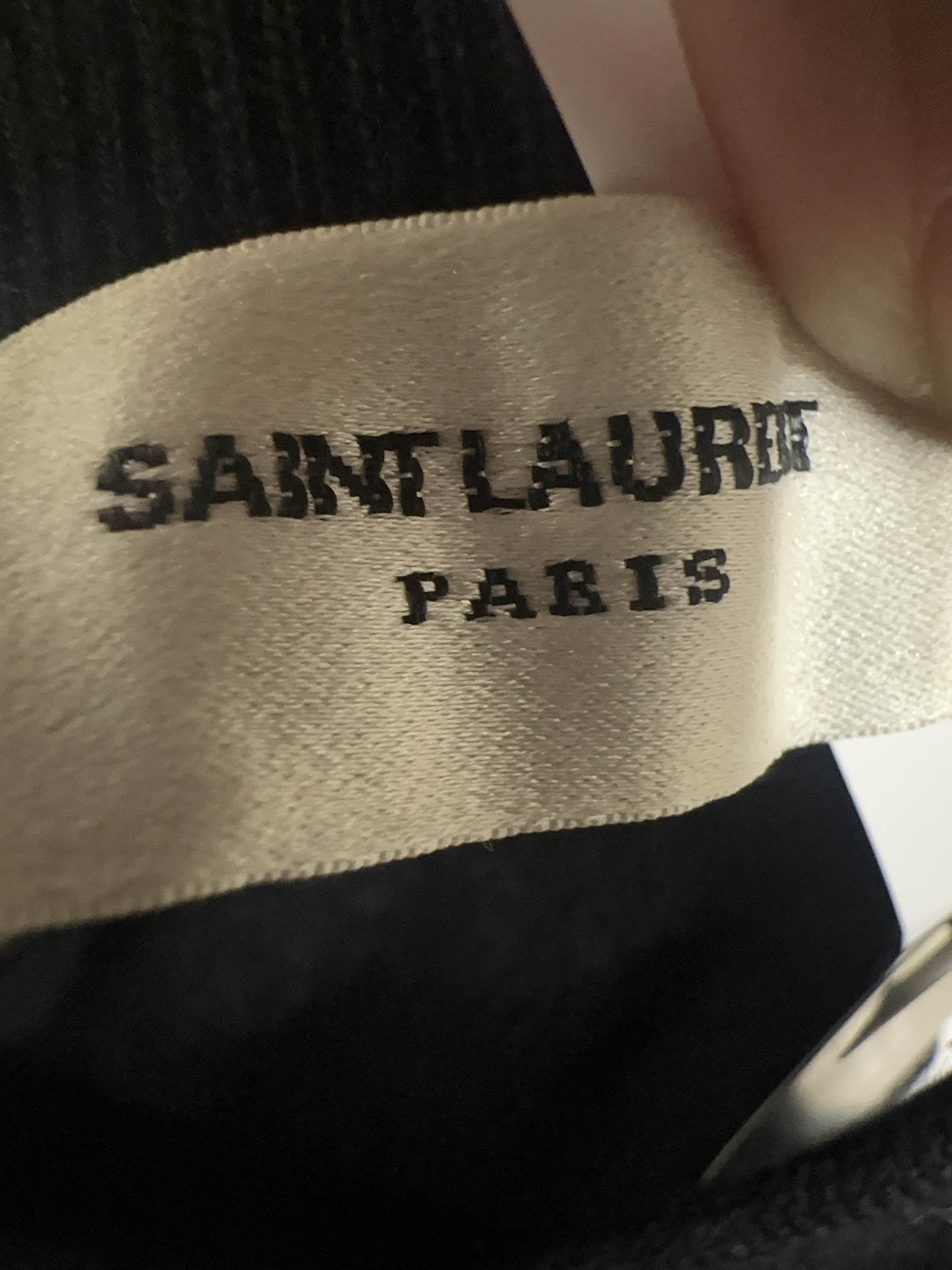 Saint Laurent Paris Saint Laurent Ribbed Tank Top Size M Size M / US 6-8 / IT 42-44 - 3 Thumbnail