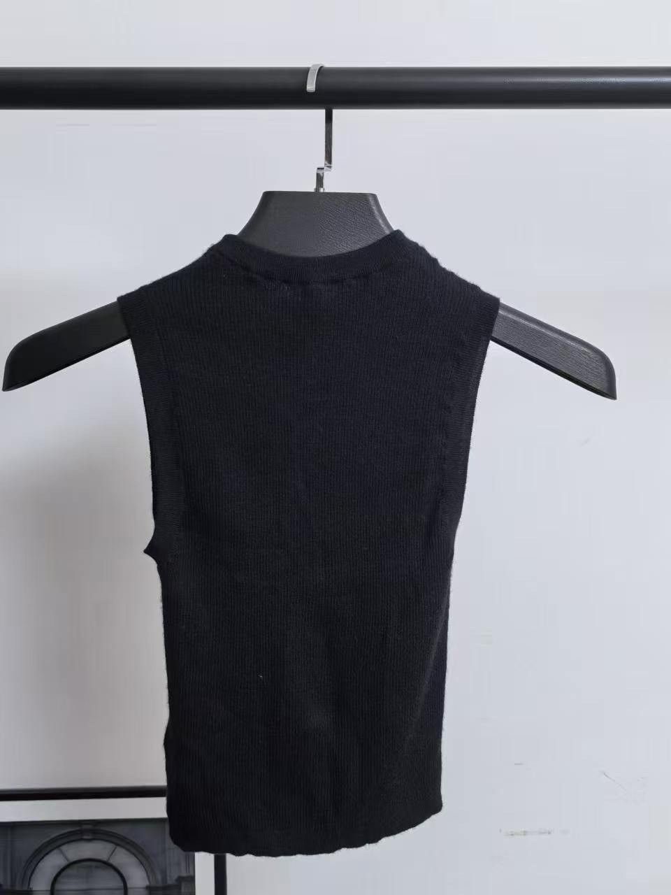 Saint Laurent Paris Saint Laurent Ribbed Tank Top Size M Size M / US 6-8 / IT 42-44 - 2 Thumbnail