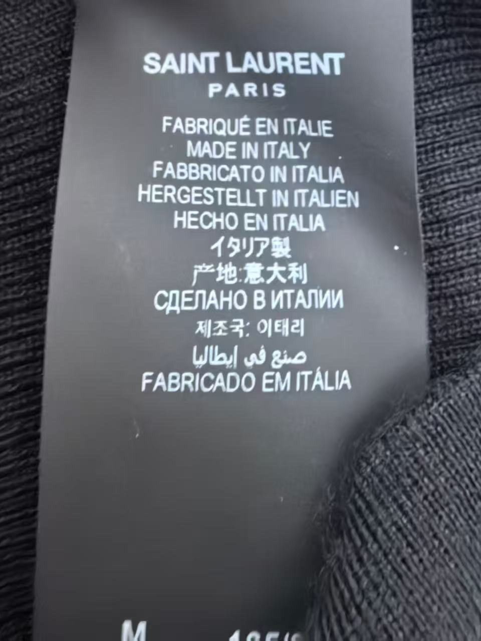 Saint Laurent Paris Saint Laurent Ribbed Tank Top Size M Size M / US 6-8 / IT 42-44 - 4 Thumbnail
