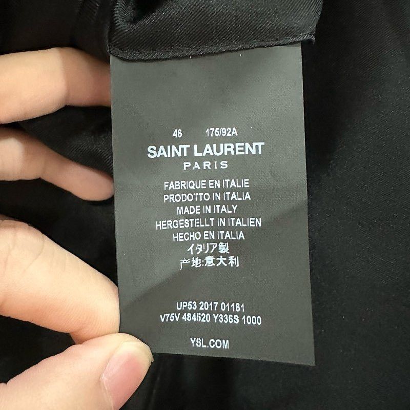 Saint Laurent Paris Saint Laurent Patterned Blazer Size 46 Size 36R - 4 Thumbnail