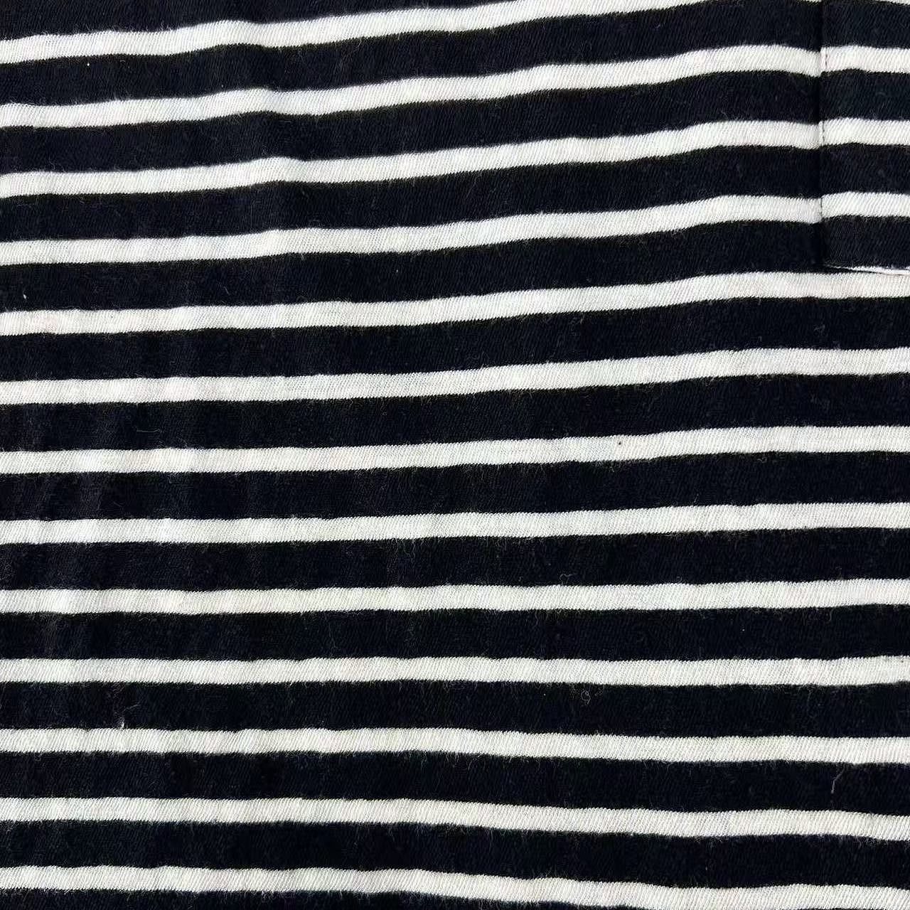 Saint Laurent Paris Saint Laurent Striped Pocket Logo T-Shirt Size S Size S / US 4 / IT 40 - 5 Thumbnail