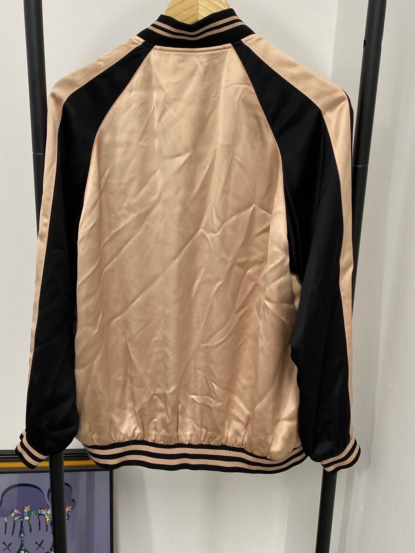 Saint Laurent Paris Saint Laurent Colorblock Bomber Jacket Size 36 Size XS / US 0-2 / IT 36-38 - 2 Thumbnail