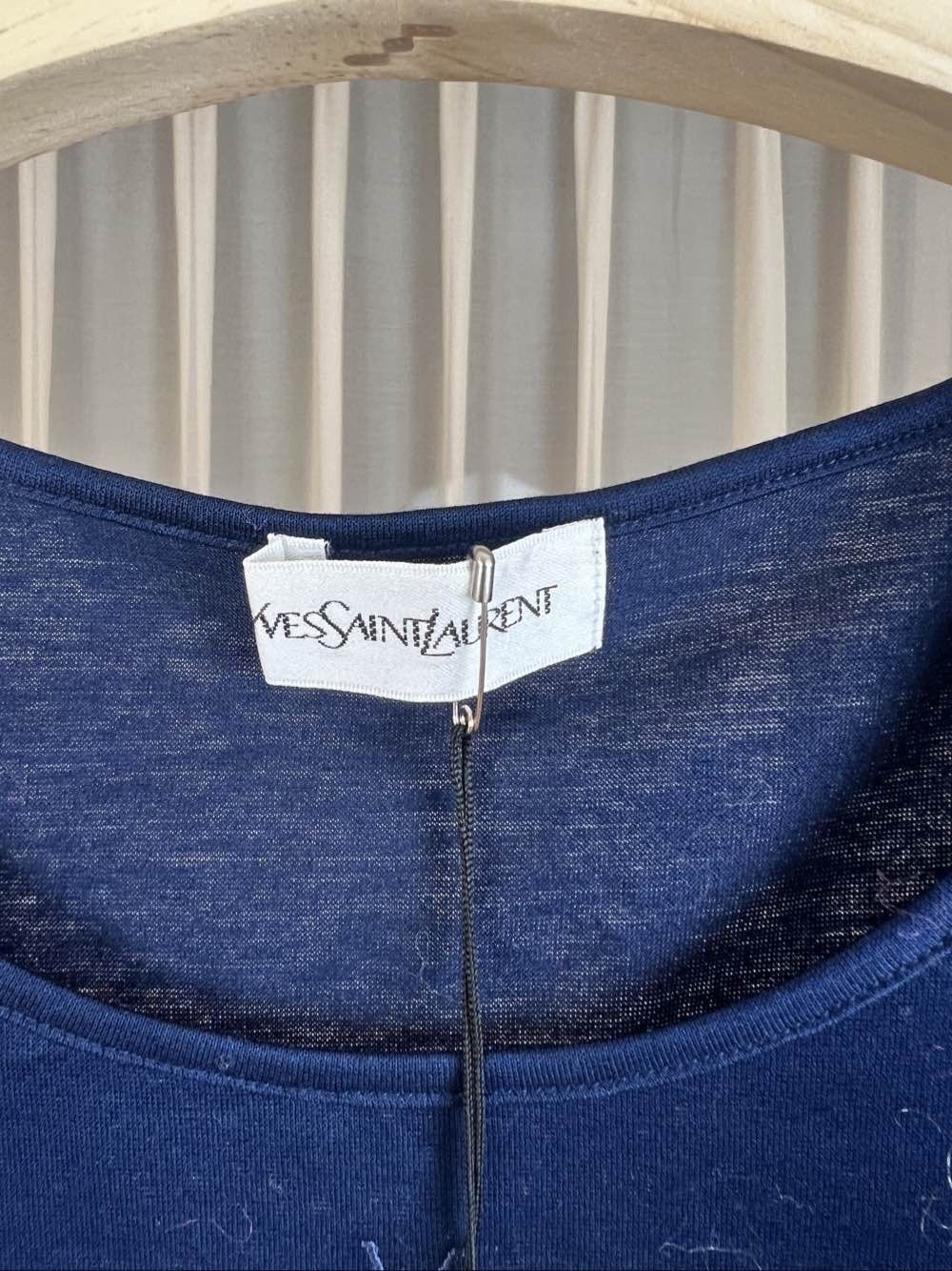 Saint Laurent Paris Saint Laurent Cotton Logo Tank Top Size M Size M / US 6-8 / IT 42-44 - 3 Thumbnail