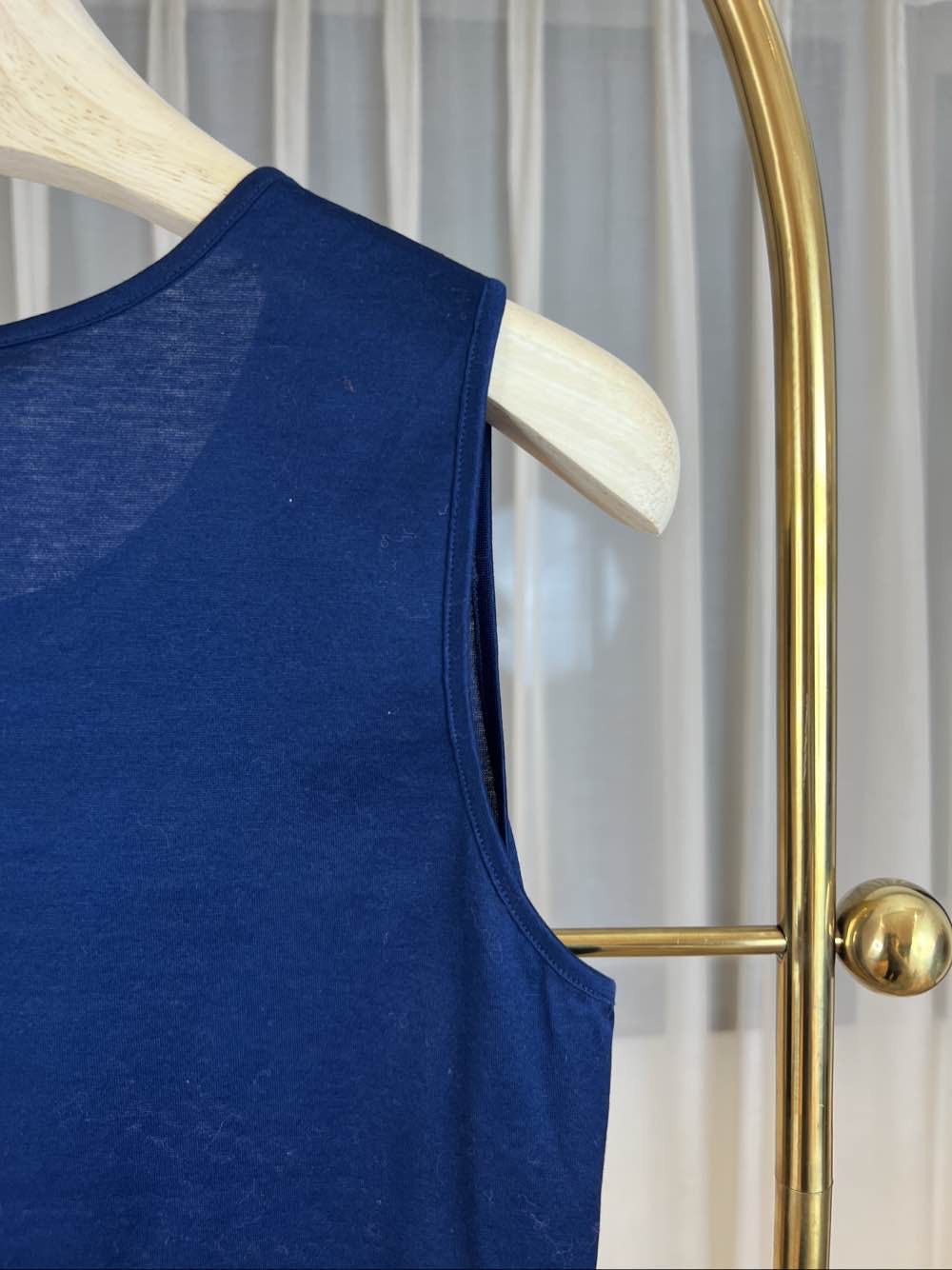 Saint Laurent Paris Saint Laurent Cotton Logo Tank Top Size M Size M / US 6-8 / IT 42-44 - 9 Thumbnail