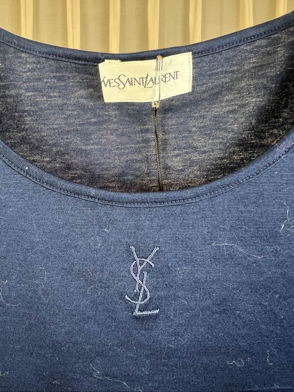 Saint Laurent Paris Saint Laurent Cotton Logo Tank Top Size M Size M / US 6-8 / IT 42-44 - 7 Thumbnail
