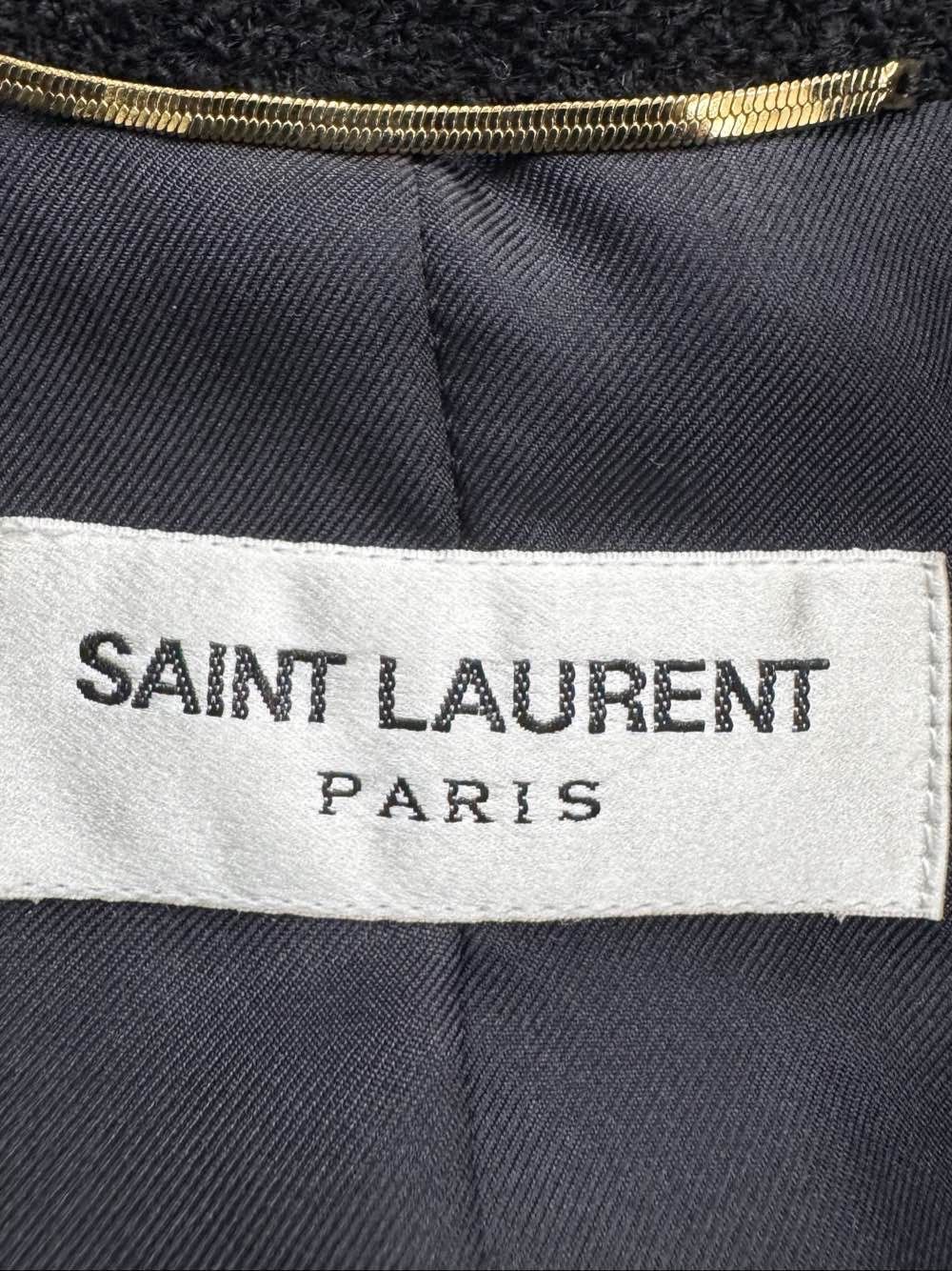 Saint Laurent Paris Saint Laurent Heart Button Wool Jacket Size 42 Size M / US 6-8 / IT 42-44 - 5 Thumbnail