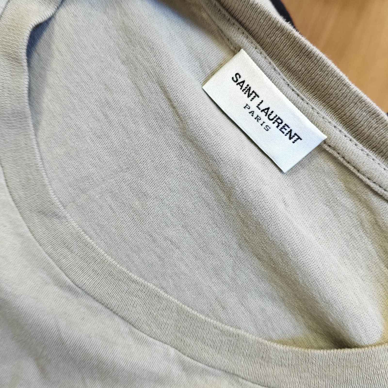 Saint Laurent Paris Saint Laurent Logo T-Shirt Size XS Size XS / US 0-2 / IT 36-38 - 7 Thumbnail