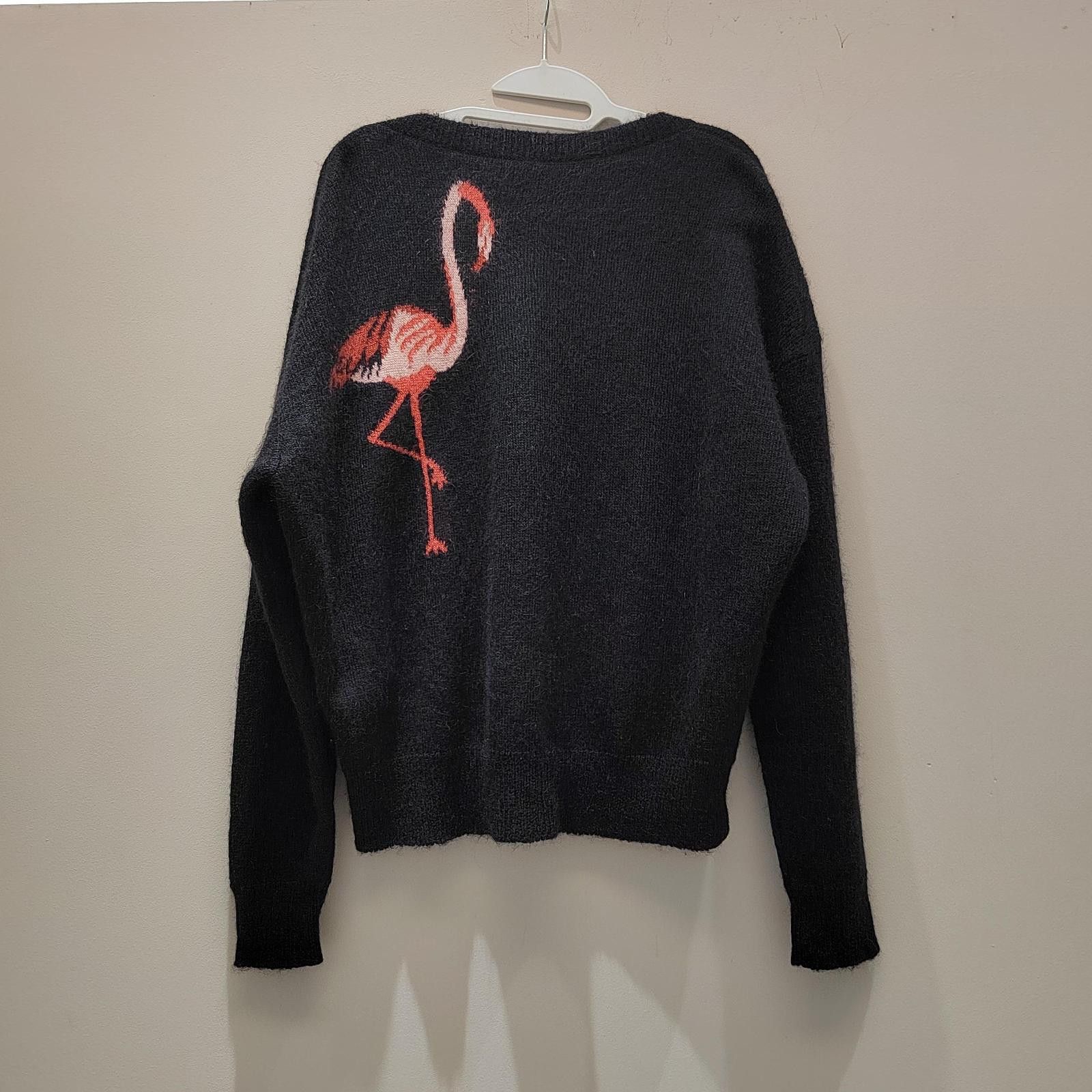 Saint Laurent Paris Saint Laurent Flamingo Mohair Cardigan Size M Size M / US 6-8 / IT 42-44 - 2 Thumbnail
