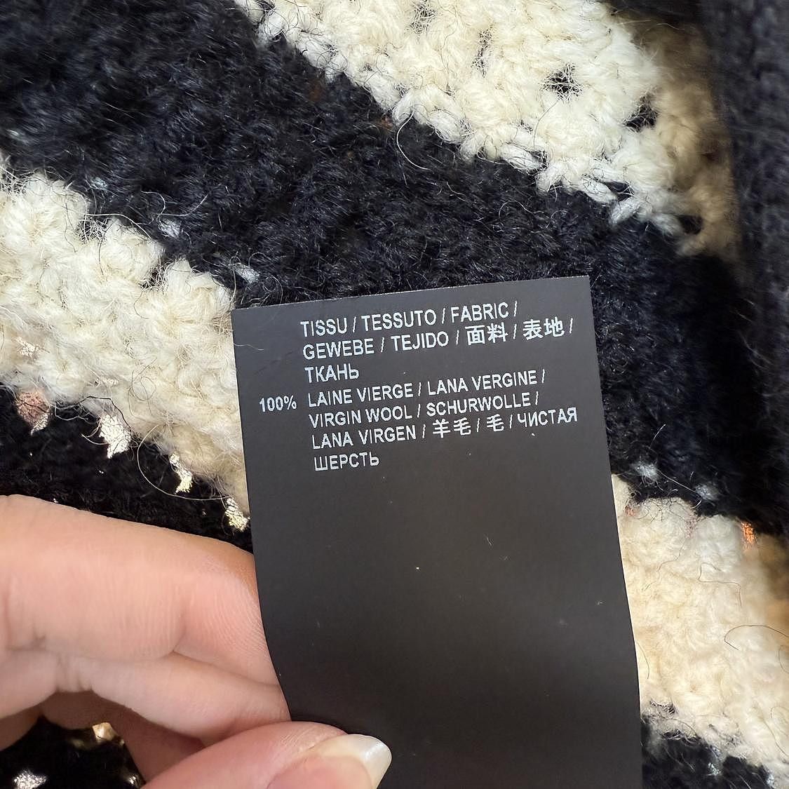 Saint Laurent Paris Saint Laurent Striped Hooded Cardigan Size M Size US M / EU 48-50 / 2 - 5 Thumbnail