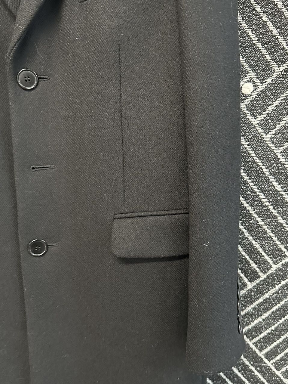 Saint Laurent Paris Saint Laurent Wool Coat Size 38 Size S / US 4 / IT 40 - 7 Thumbnail