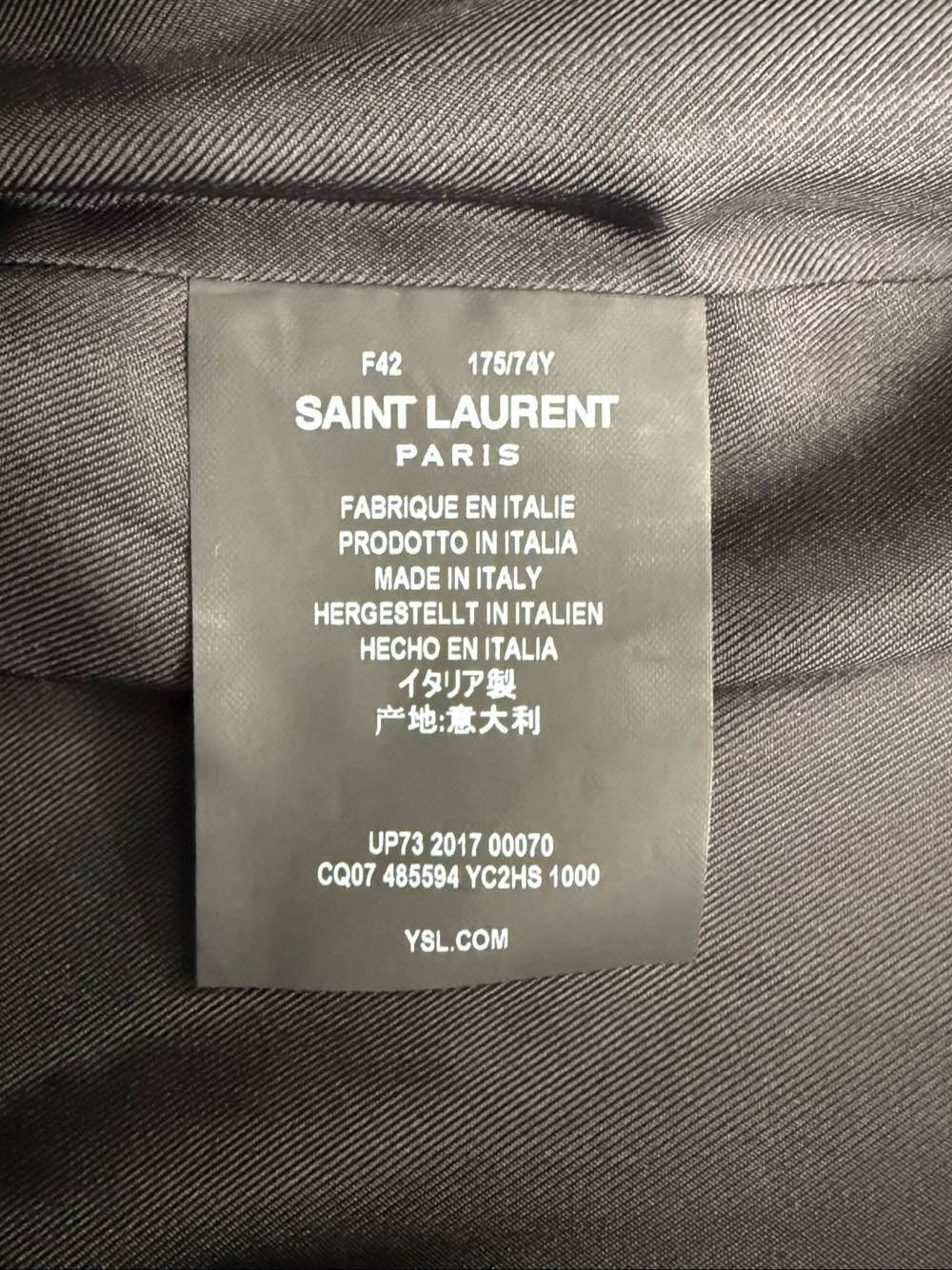 Saint Laurent Paris Saint Laurent Leather Mini Skirt Size 42 Size 30" / US 8 / IT 44 - 4 Thumbnail