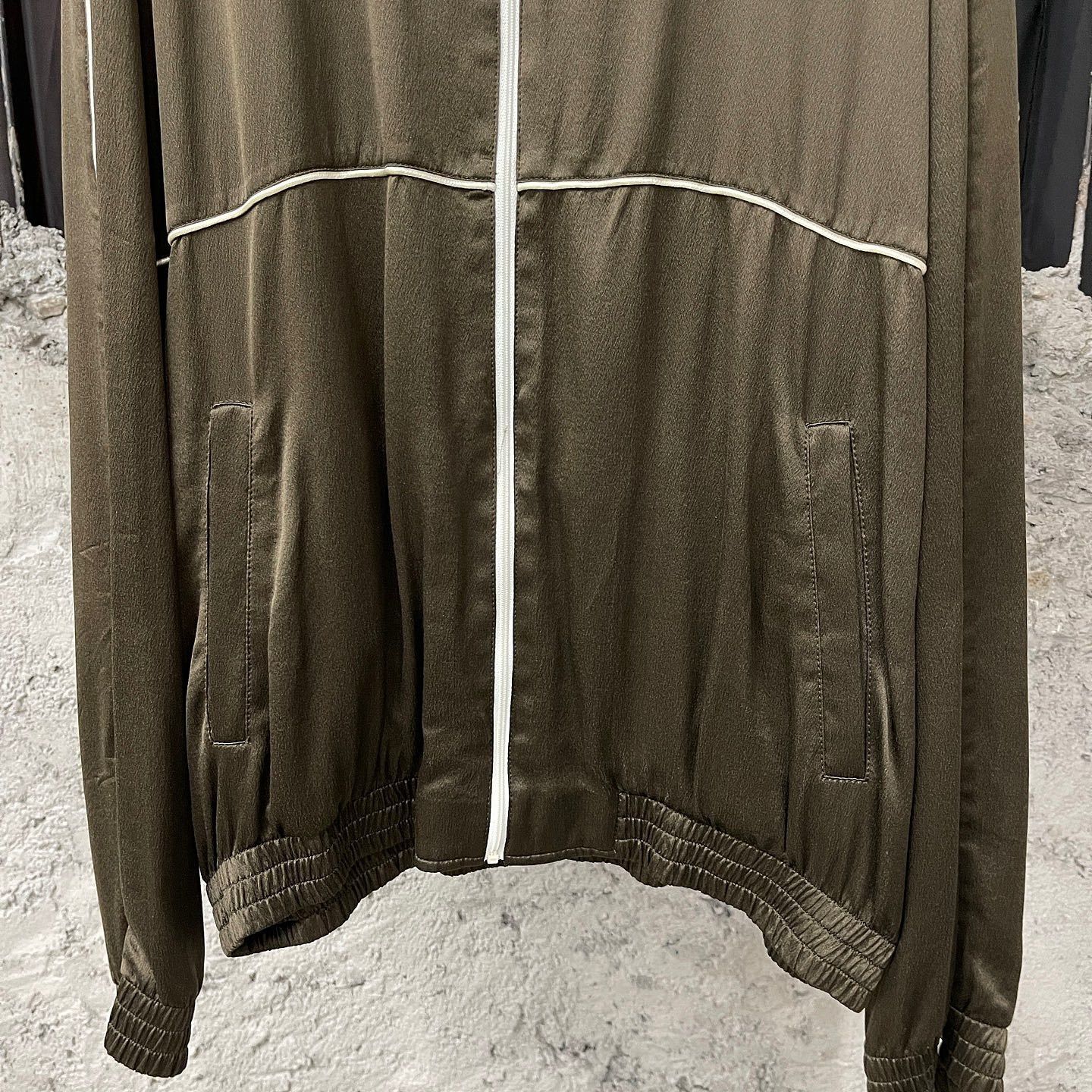 Saint Laurent Paris Saint Laurent Silk Zip Jacket Size 54 Size US L / EU 52-54 / 3 - 6 Thumbnail
