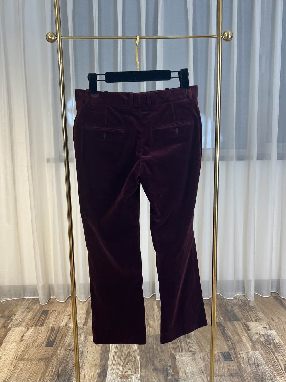 Saint Laurent Paris Saint Laurent Velvet Pants F36 Size 26" / US 2 / IT 38 - 2 Thumbnail