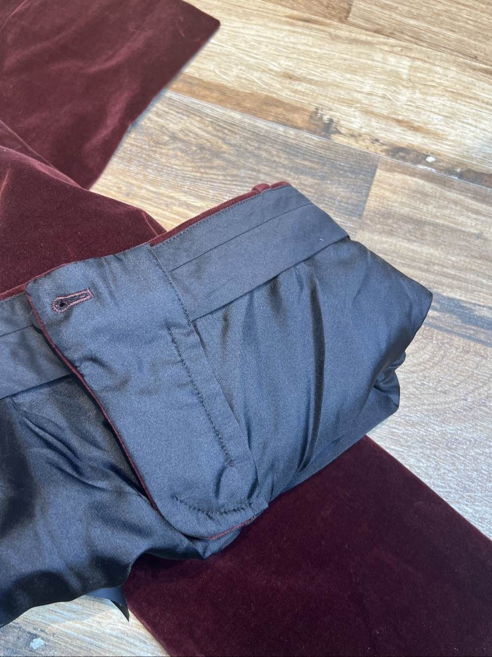 Saint Laurent Paris Saint Laurent Velvet Pants F36 Size 26" / US 2 / IT 38 - 6 Thumbnail