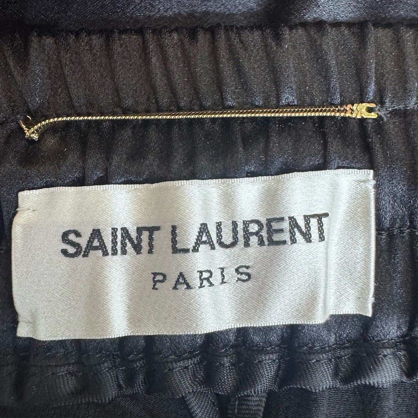 Saint Laurent Paris Saint Laurent Silk Trousers Size 36 Size 26" / US 2 / IT 38 - 3 Thumbnail