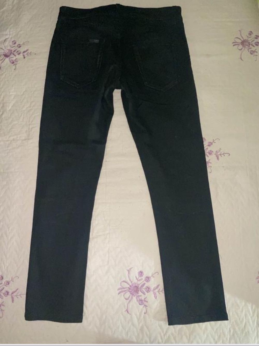 Saint Laurent Paris Saint Laurent D02 Black Denim Jeans Size 30 Size US 30 / EU 46 - 2 Thumbnail