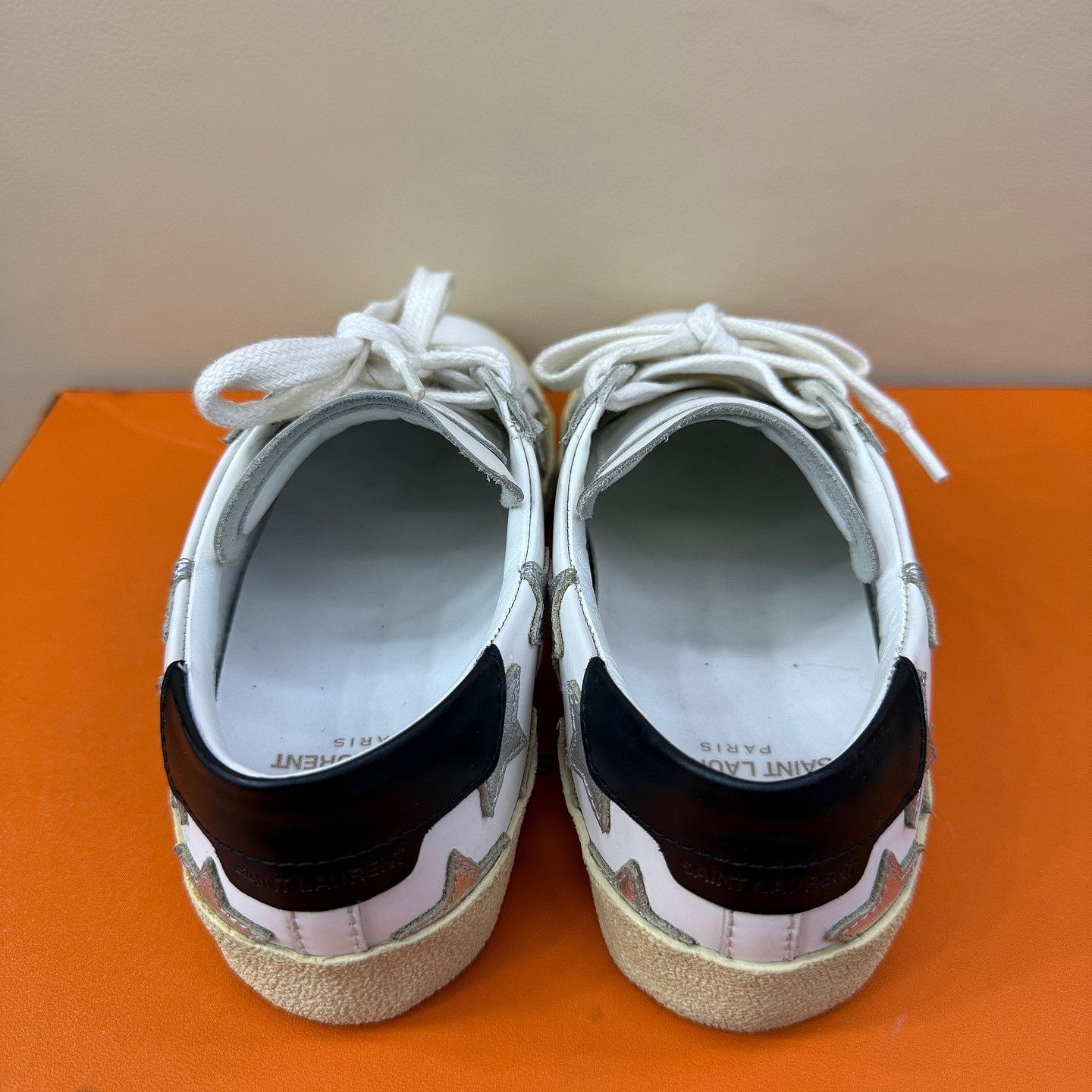 Saint Laurent Paris Saint Laurent Star Low-Top Sneakers Size 35 Size US 5 / IT 35 - 3 Thumbnail