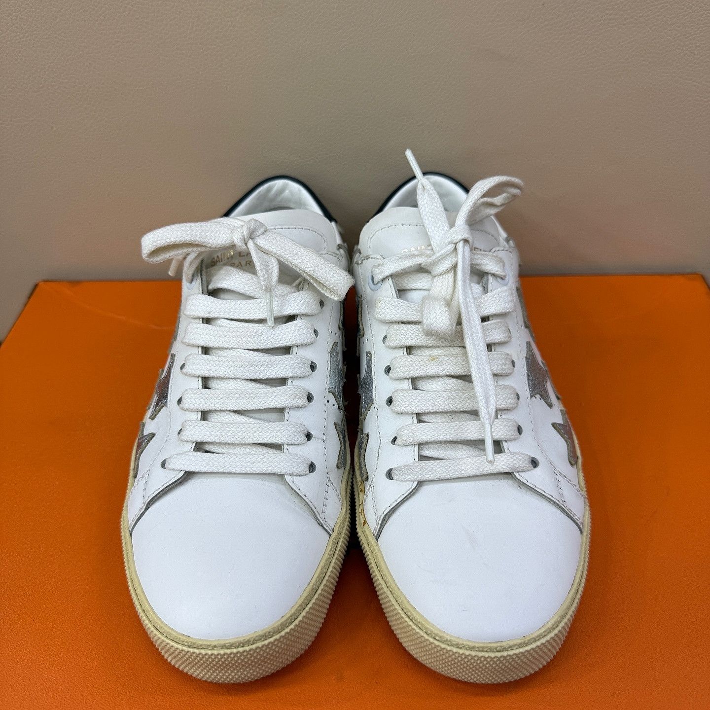 Saint Laurent Paris Saint Laurent Star Low-Top Sneakers Size 35 Size US 5 / IT 35 - 2 Thumbnail