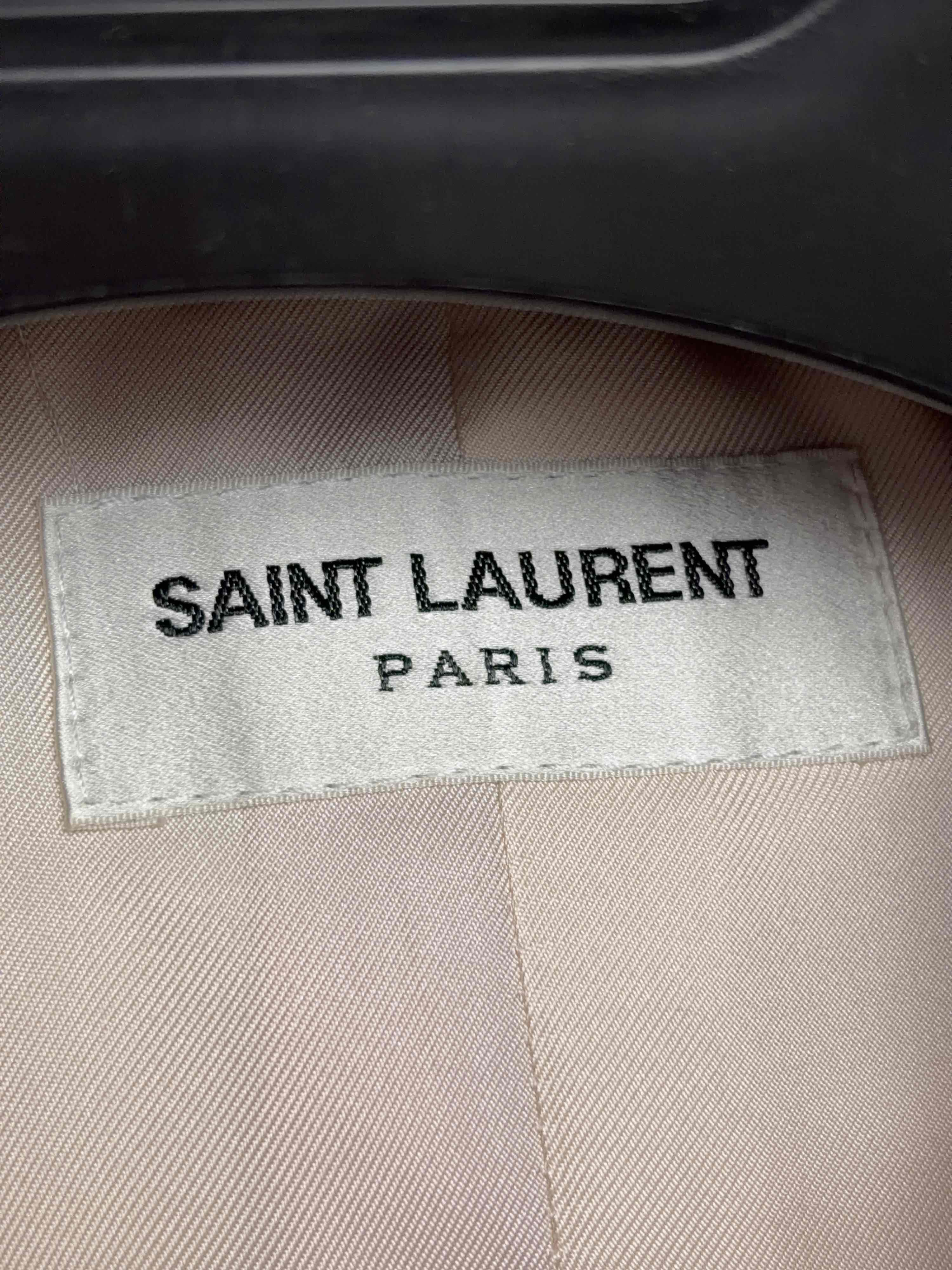 Saint Laurent Paris Saint Laurent Pink Blazer Size 48 Size 38R - 3 Thumbnail