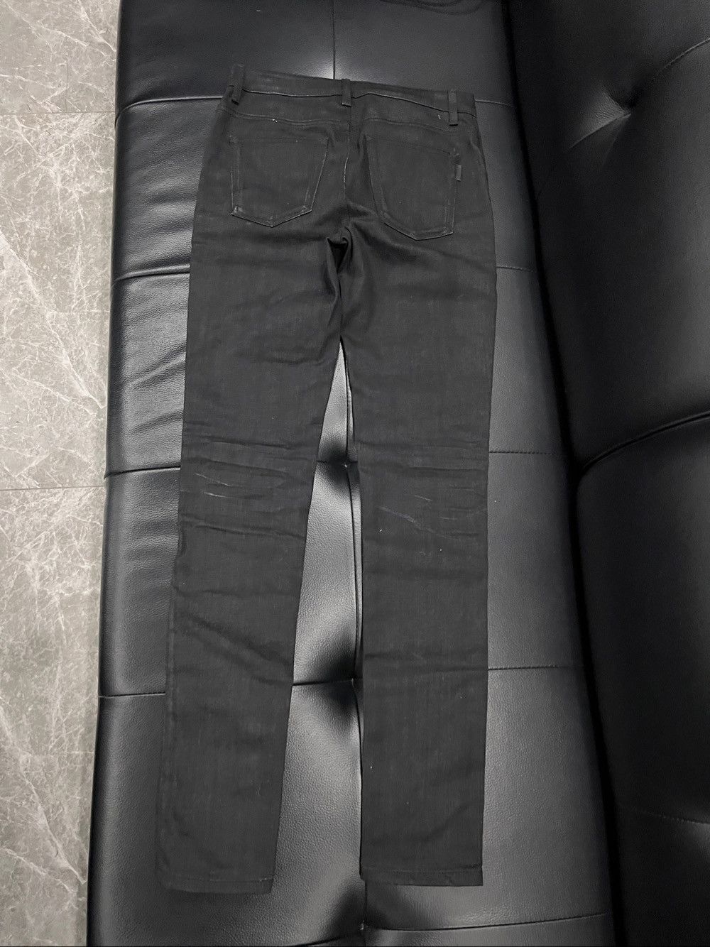 Saint Laurent Paris Saint Laurent Black Denim Jeans Size 28 Size US 28 / EU 44 - 2 Thumbnail