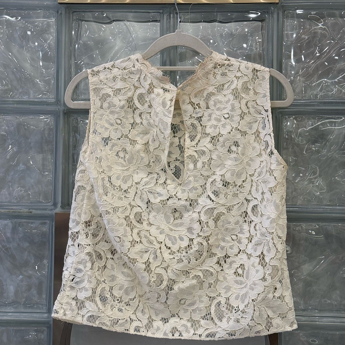 Saint Laurent Paris Saint Laurent Floral Lace Tank Top Size 38 Size S / US 4 / IT 40 - 2 Thumbnail