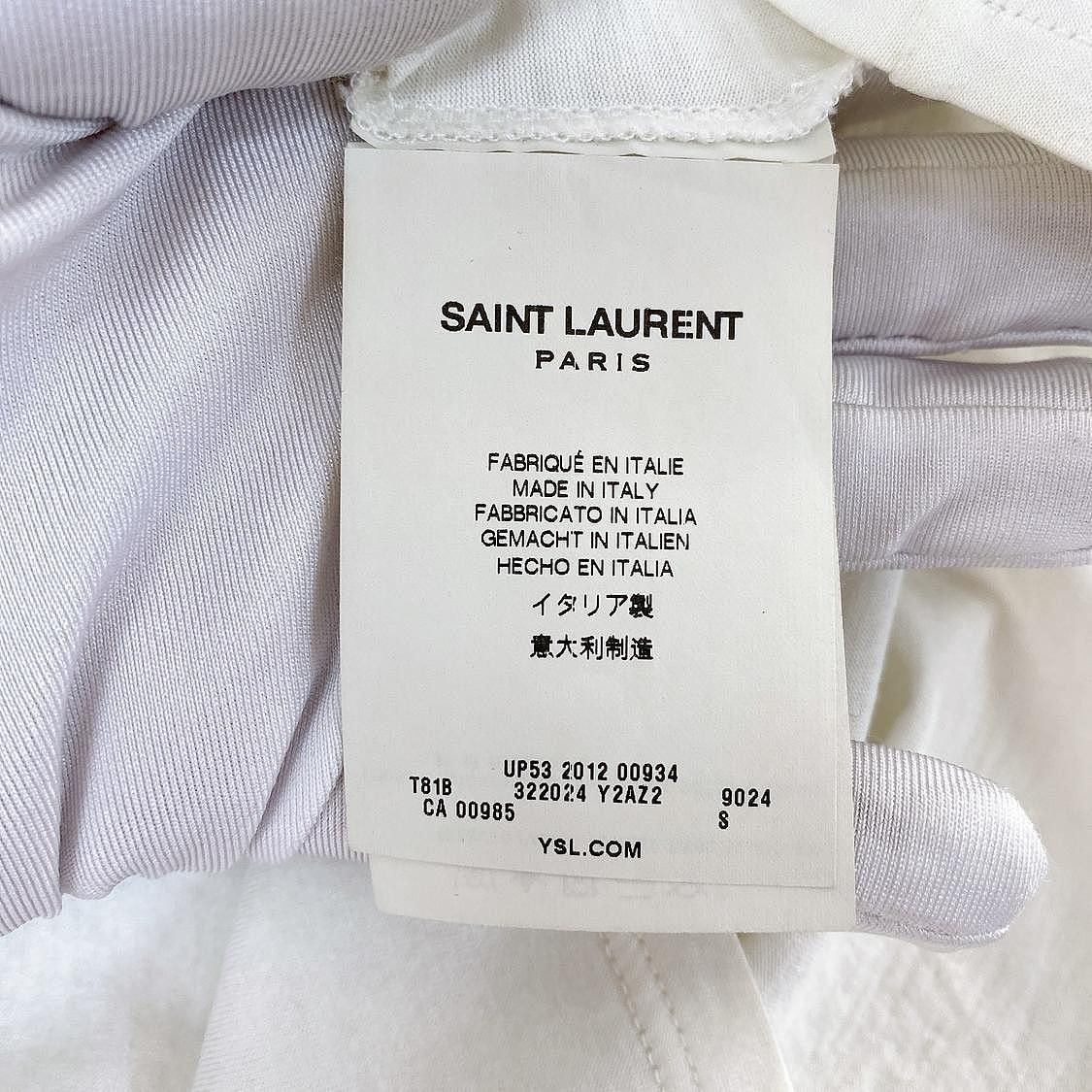 Saint Laurent Paris Saint Laurent Graphic Logo Tank Top Size S Size S / US 4 / IT 40 - 4 Thumbnail