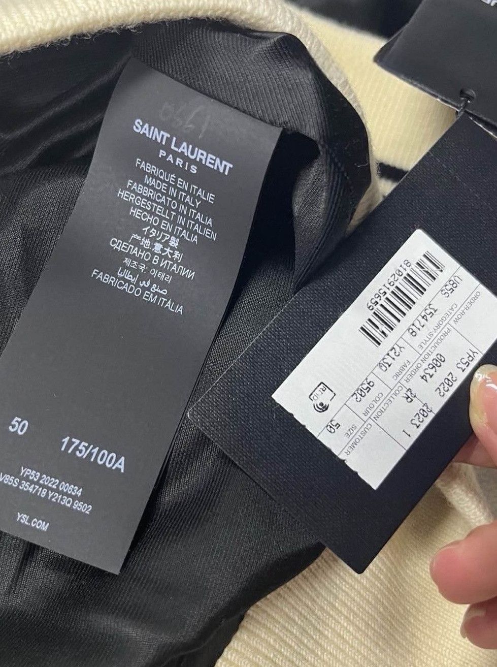 Saint Laurent Paris Saint Laurent Wool Varsity Jacket Size M Size US M / EU 48-50 / 2 - 4 Thumbnail