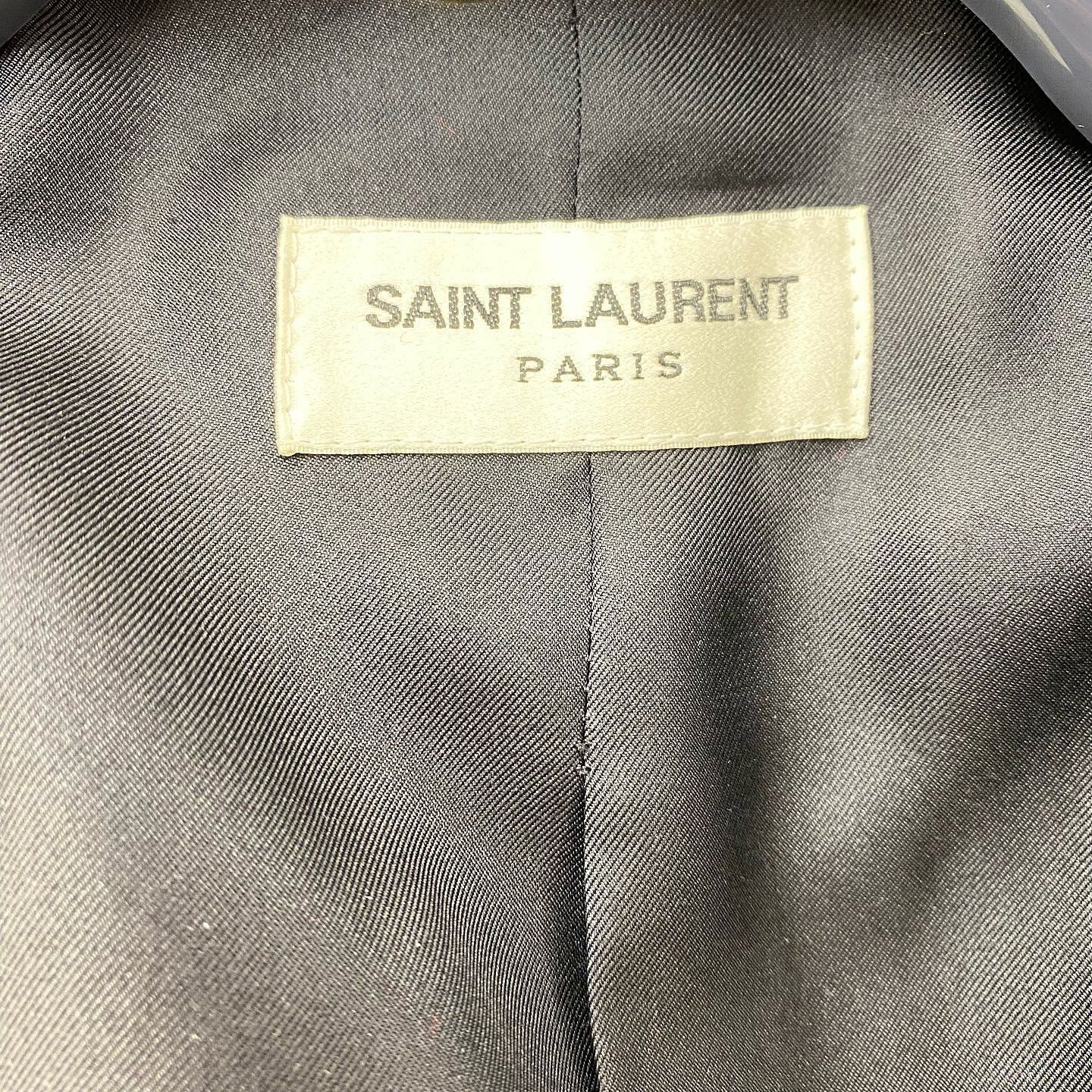 Saint Laurent Paris Saint Laurent Plaid Blazer Size 36 Size XS / US 0-2 / IT 36-38 - 3 Thumbnail