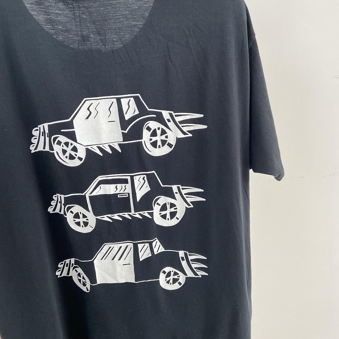 Saint Laurent Paris Saint Laurent Car Print T-Shirt Size L Size US L / EU 52-54 / 3 - 7 Thumbnail