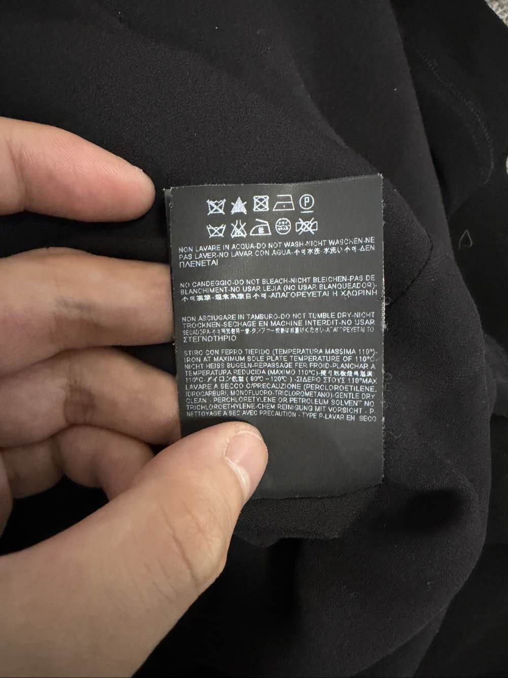 Saint Laurent Paris Saint Laurent Black Viscose Mini Dress Size 40 Size M / US 6-8 / IT 42-44 - 7 Thumbnail