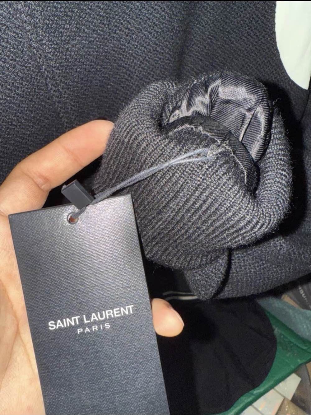 Saint Laurent Paris Saint Laurent Striped Bomber Jacket Size 50 Size US M / EU 48-50 / 2 - 5 Thumbnail