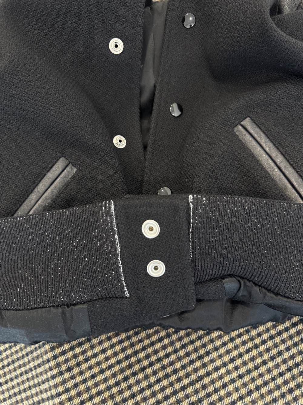 Saint Laurent Paris Saint Laurent Star Embroidered Bomber Jacket Size 34 Size XS / US 0-2 / IT 36-38 - 7 Thumbnail