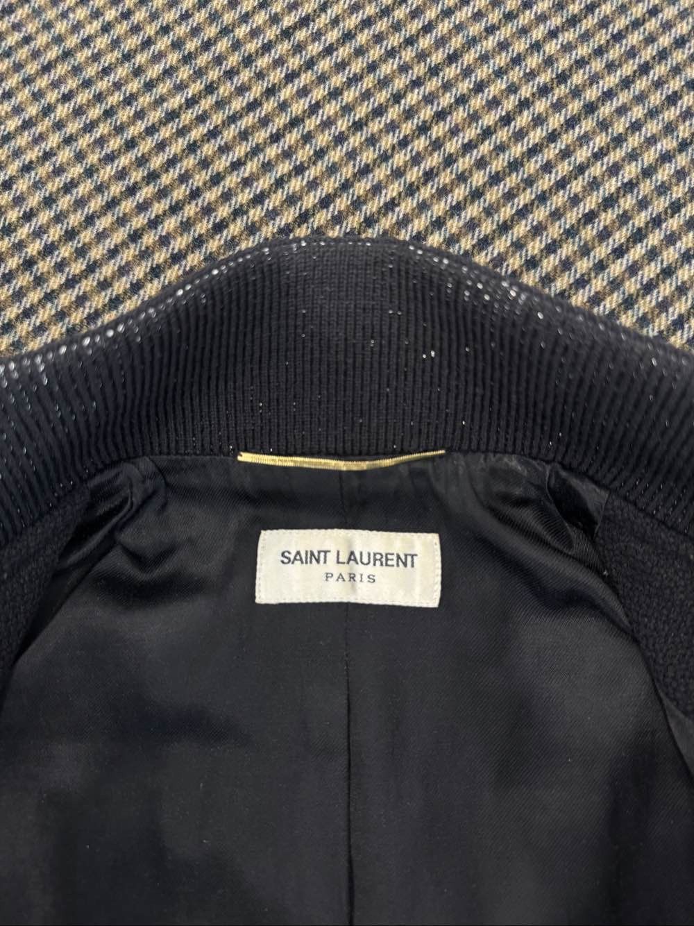 Saint Laurent Paris Saint Laurent Star Embroidered Bomber Jacket Size 34 Size XS / US 0-2 / IT 36-38 - 6 Thumbnail