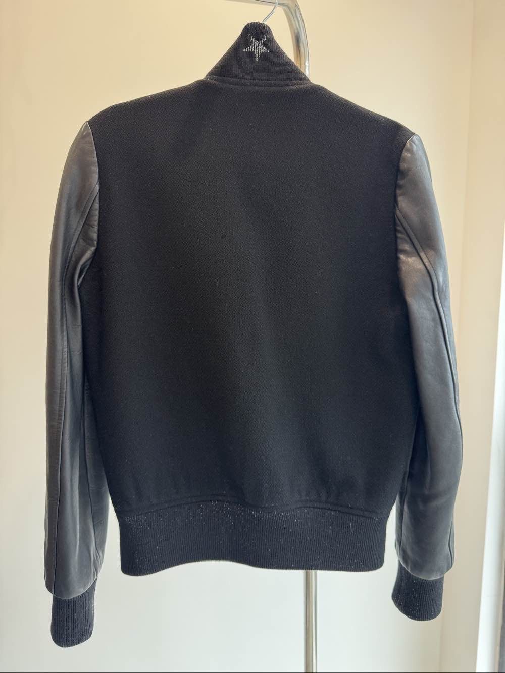 Saint Laurent Paris Saint Laurent Star Embroidered Bomber Jacket Size 34 Size XS / US 0-2 / IT 36-38 - 2 Thumbnail