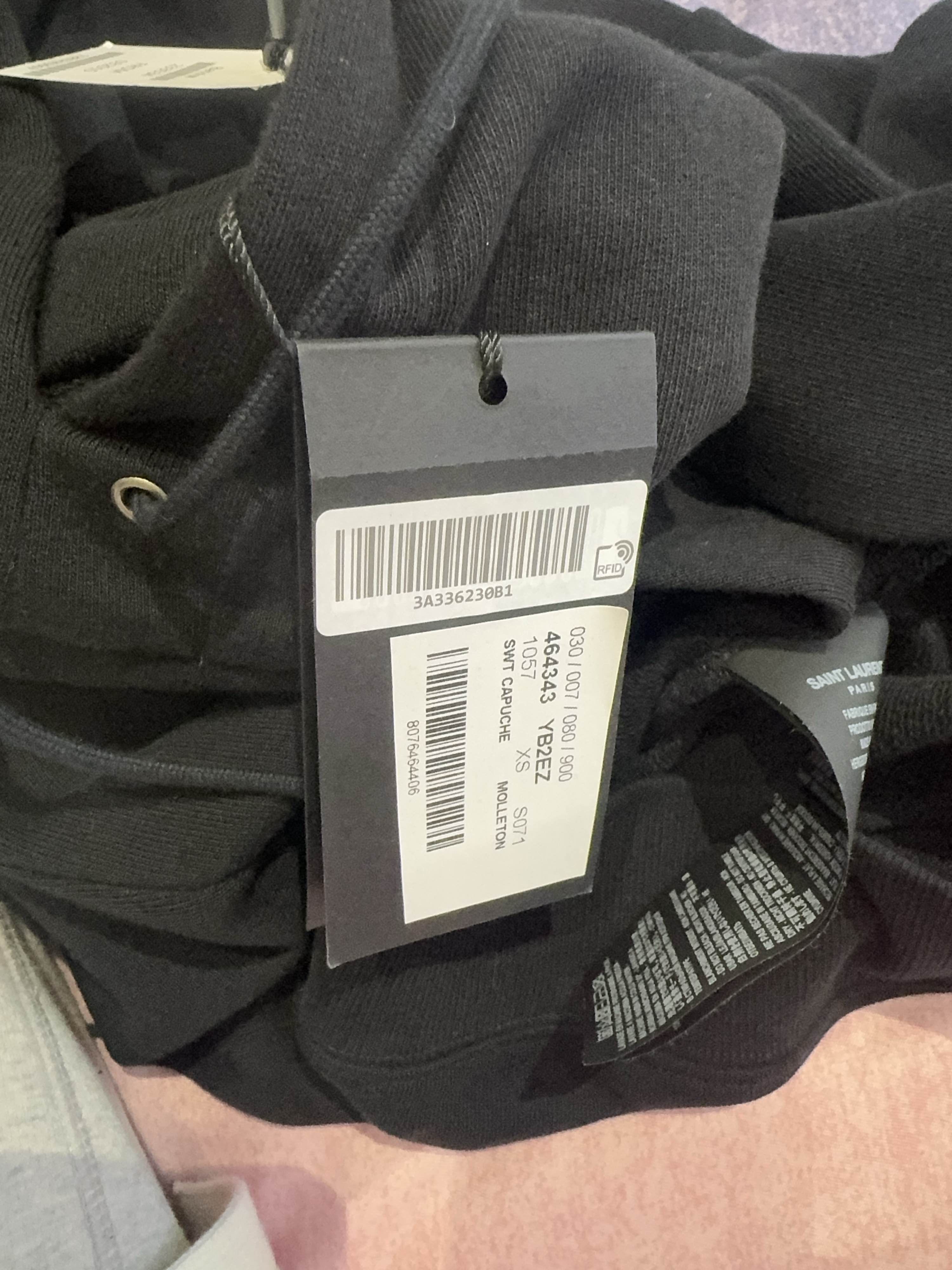 Saint Laurent Paris Saint Laurent Logo Hoodie Size XS Size US XS / EU 42 / 0 - 8 Thumbnail