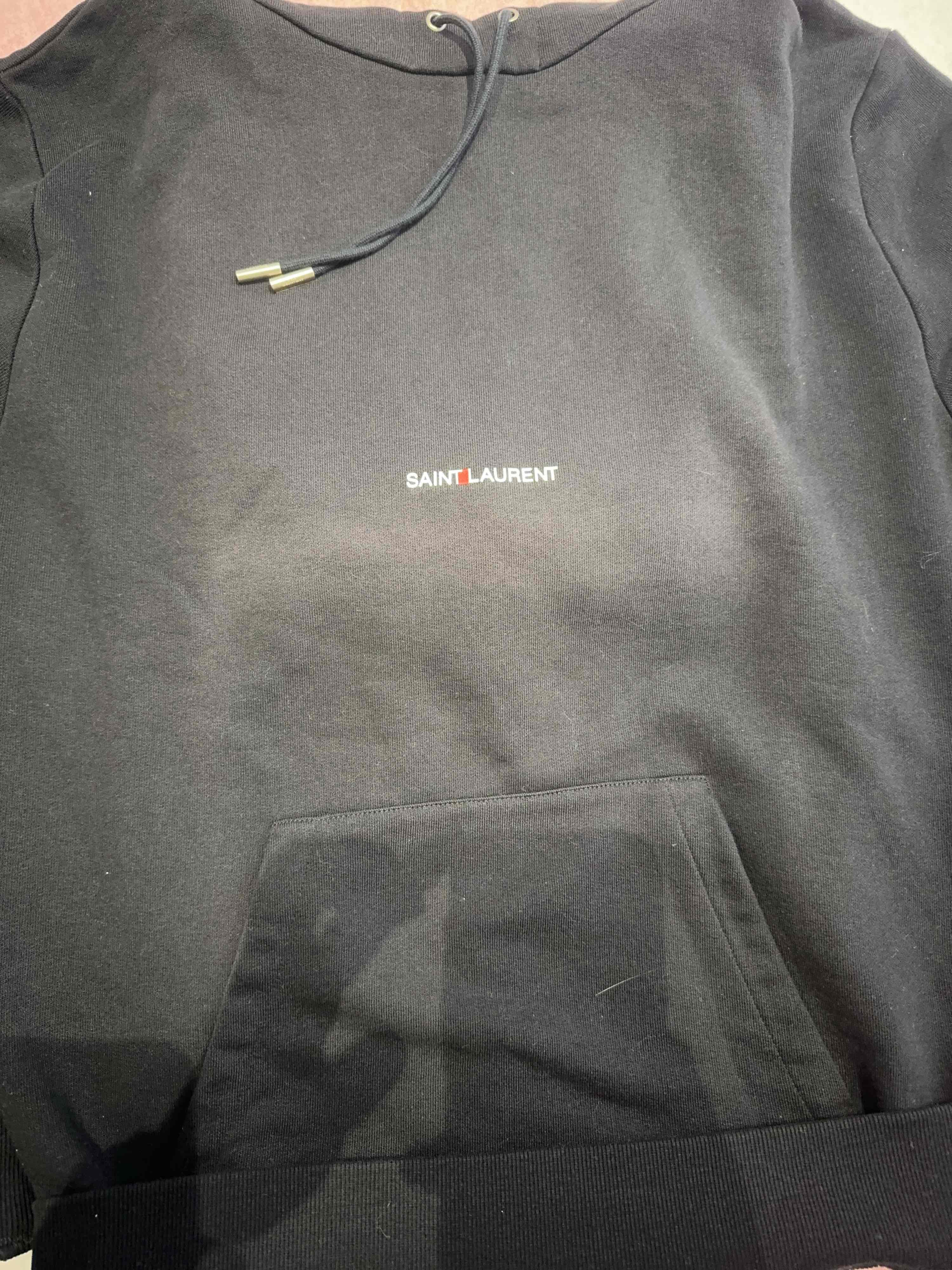 Saint Laurent Paris Saint Laurent Logo Hoodie Size XS Size US XS / EU 42 / 0 - 10 Thumbnail