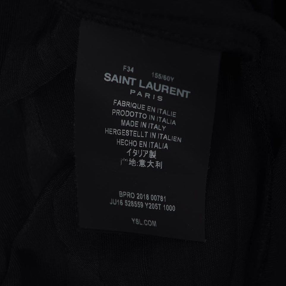 Saint Laurent Paris Saint Laurent Pleated Maxi Skirt Size 34 Size 25" / US 0 / IT 36 - 4 Thumbnail