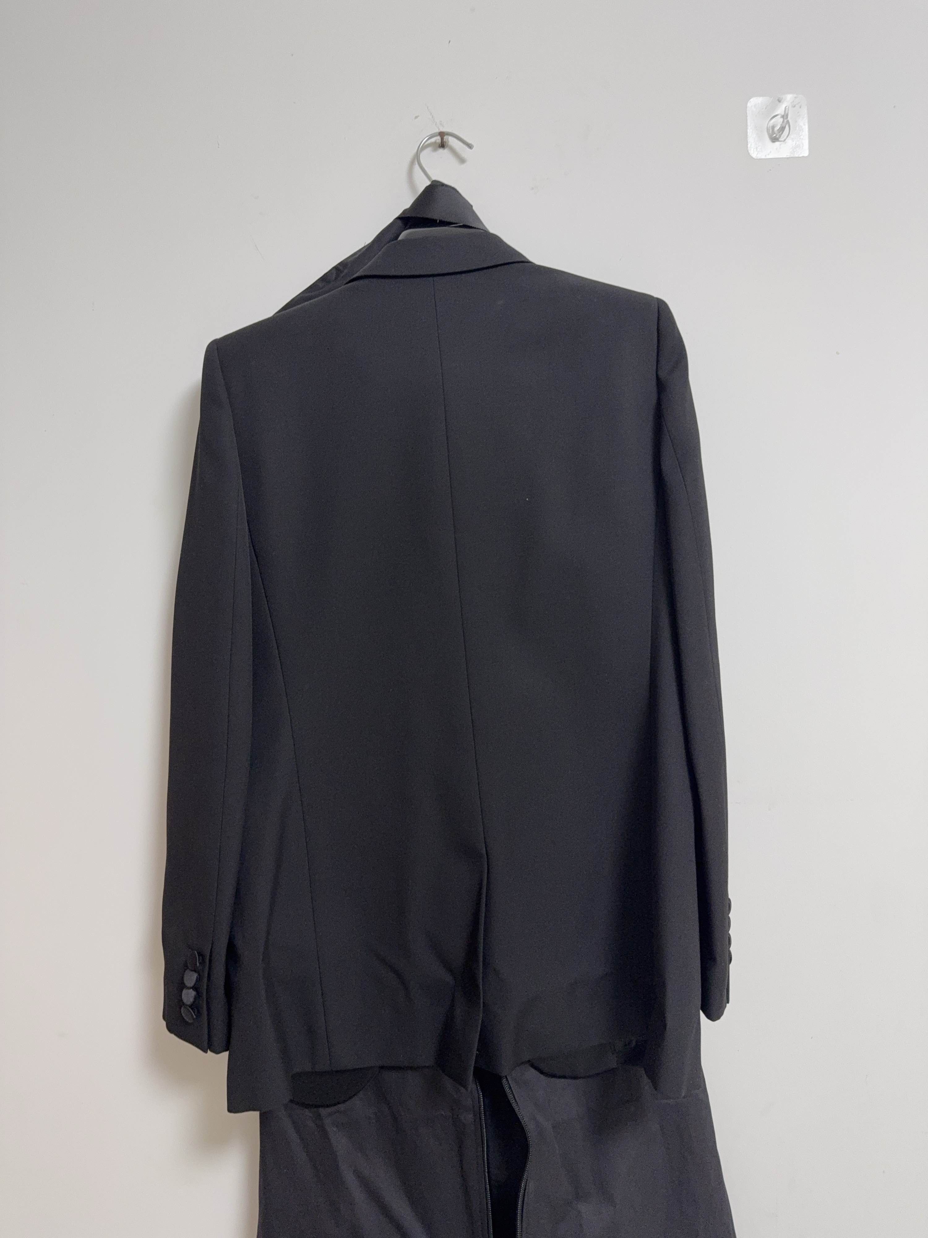 Saint Laurent Paris Saint Laurent Black Single-Breasted Blazer Size 36 Size XS / US 0-2 / IT 36-38 - 2 Thumbnail