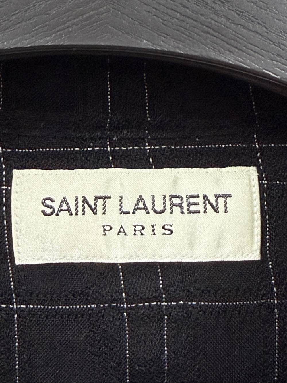 Saint Laurent Paris Saint Laurent Check Western Shirt Size L Size US L / EU 52-54 / 3 - 3 Thumbnail
