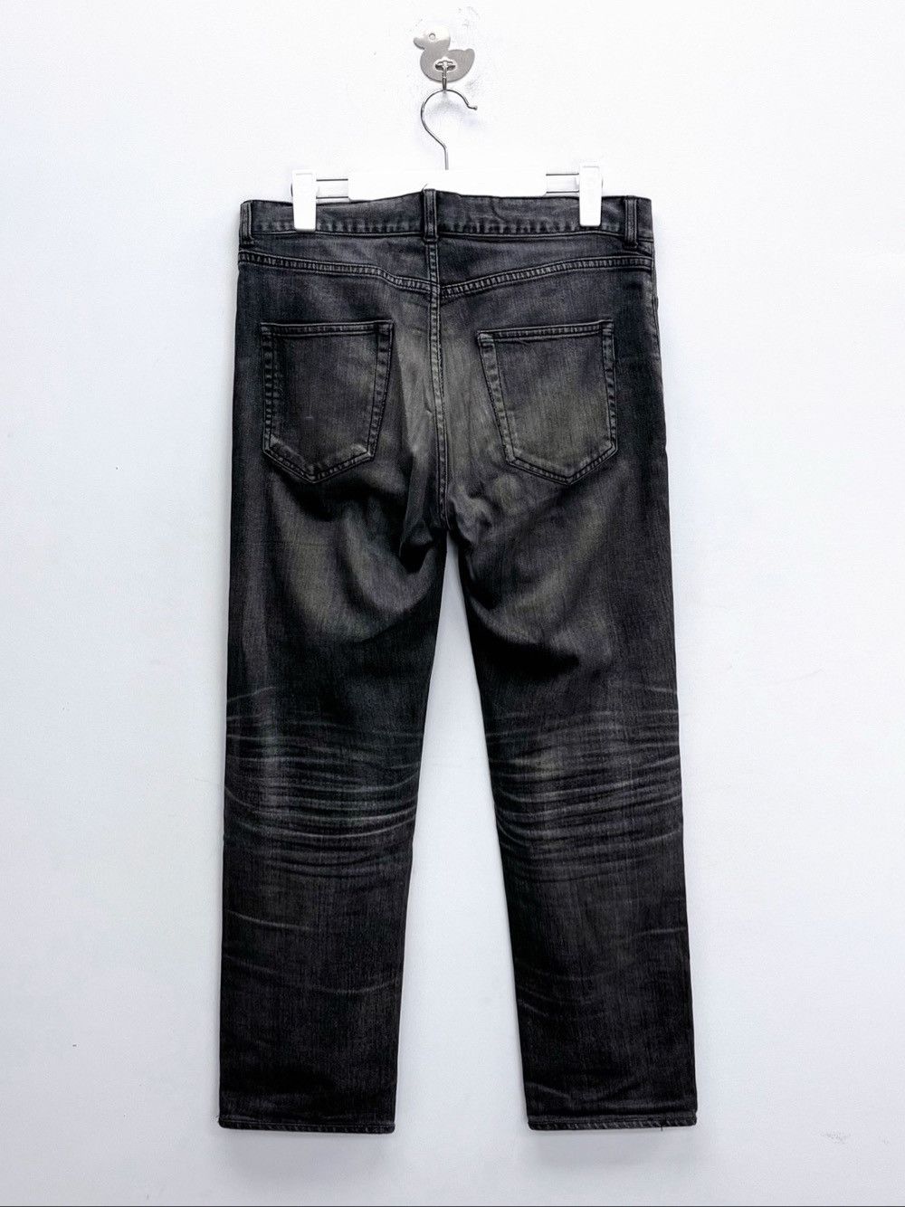Saint Laurent Paris Saint Laurent D02 Distressed Denim Jeans Size 31 Size US 31 - 2 Thumbnail
