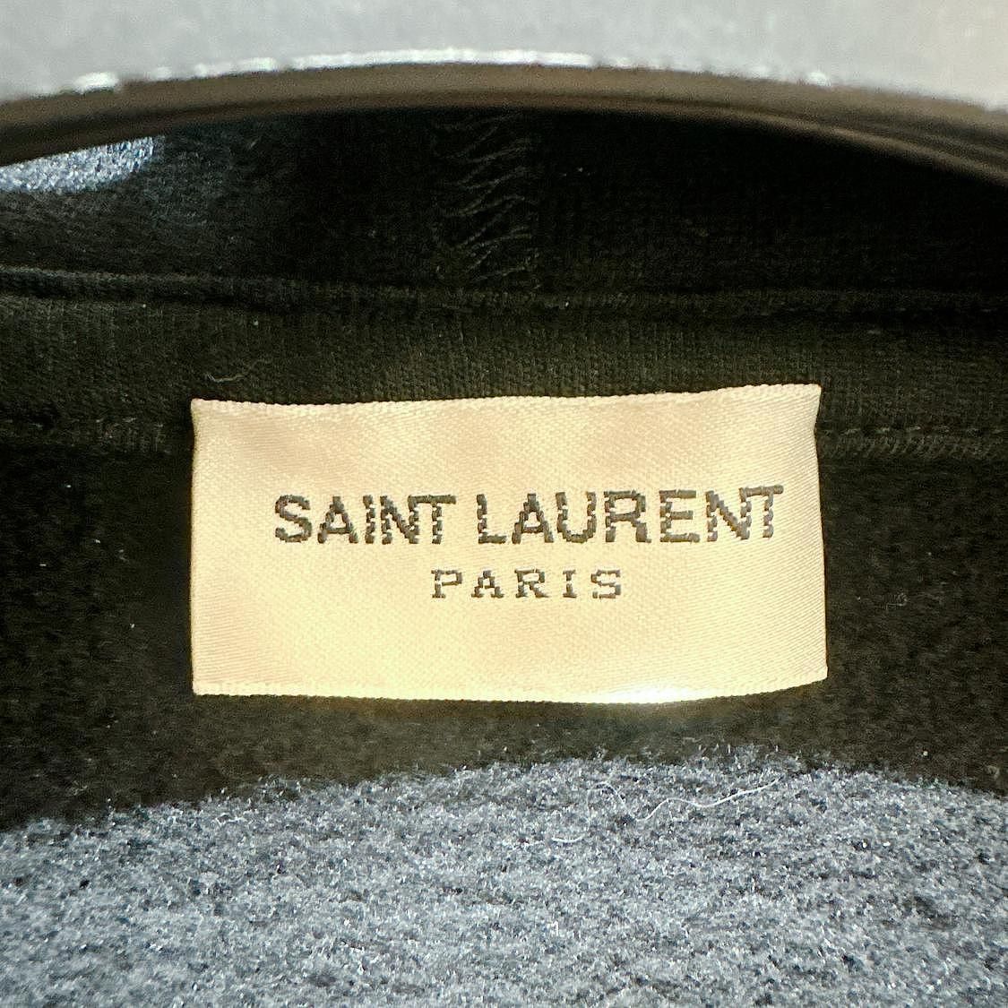 Saint Laurent Paris Saint Laurent Stripe Logo Hoodie Size XS Size XS / US 0-2 / IT 36-38 - 3 Thumbnail